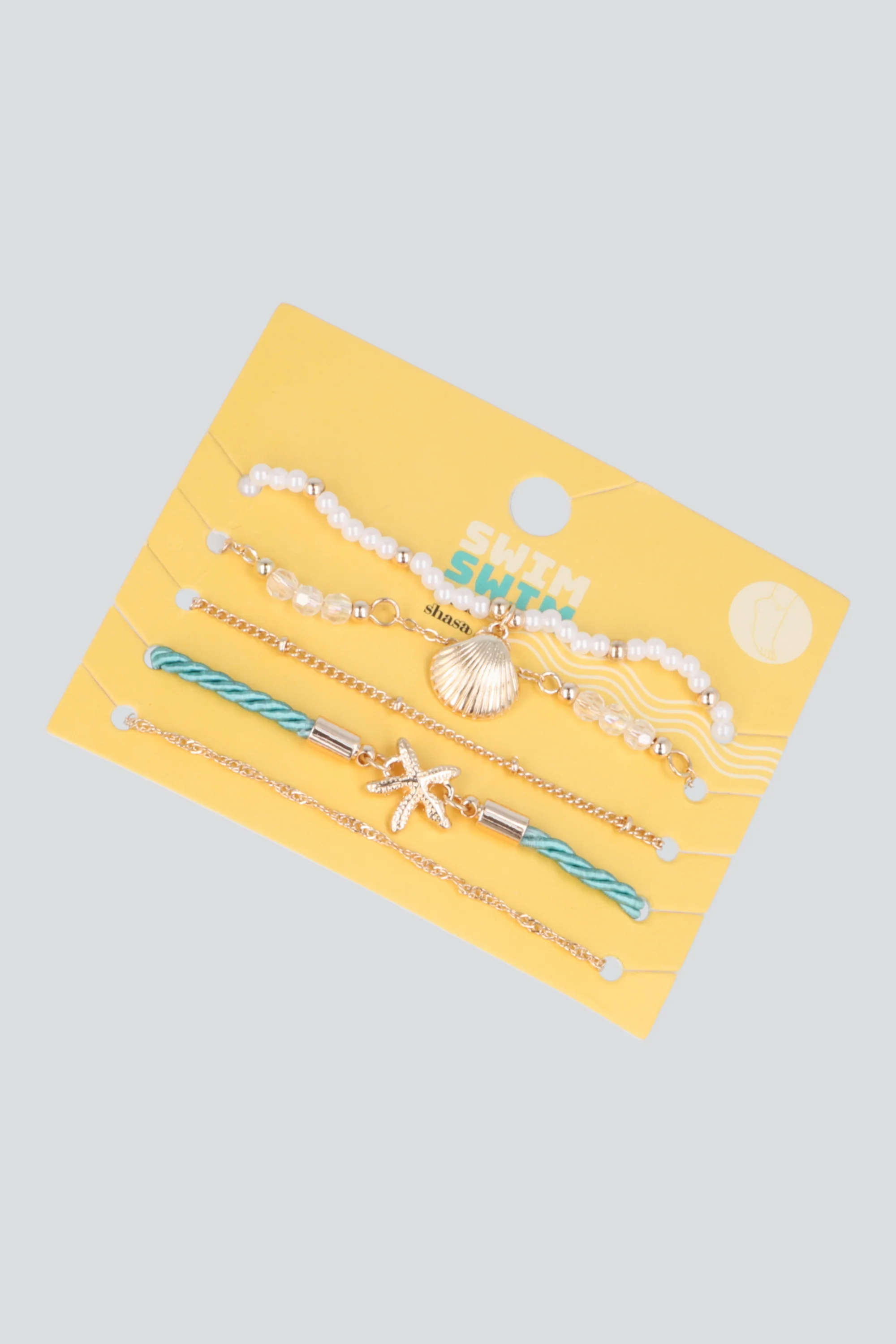 5 P ANKLET BEADS CONCHA - Image 2