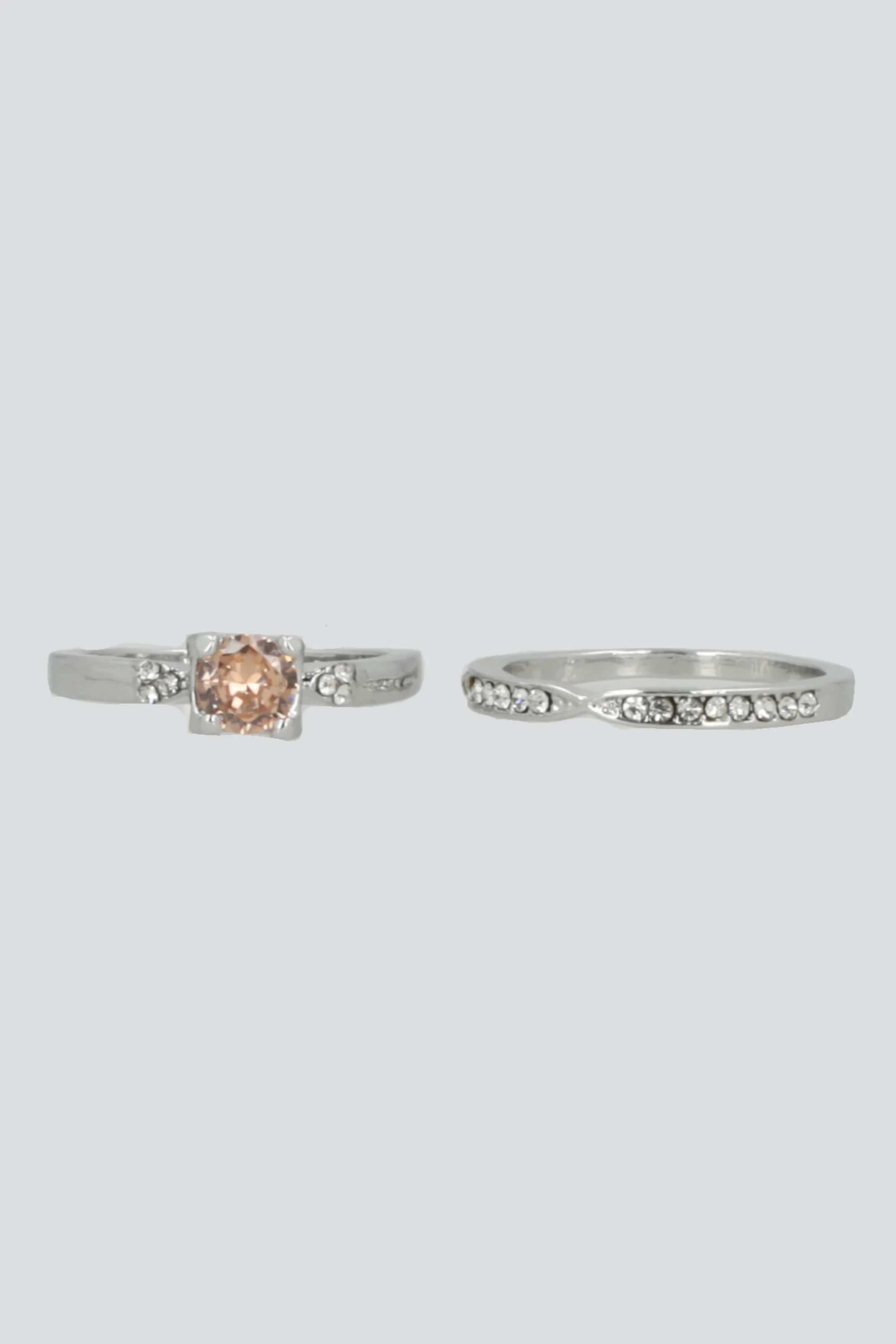 Anillo 2 lineas brillo
