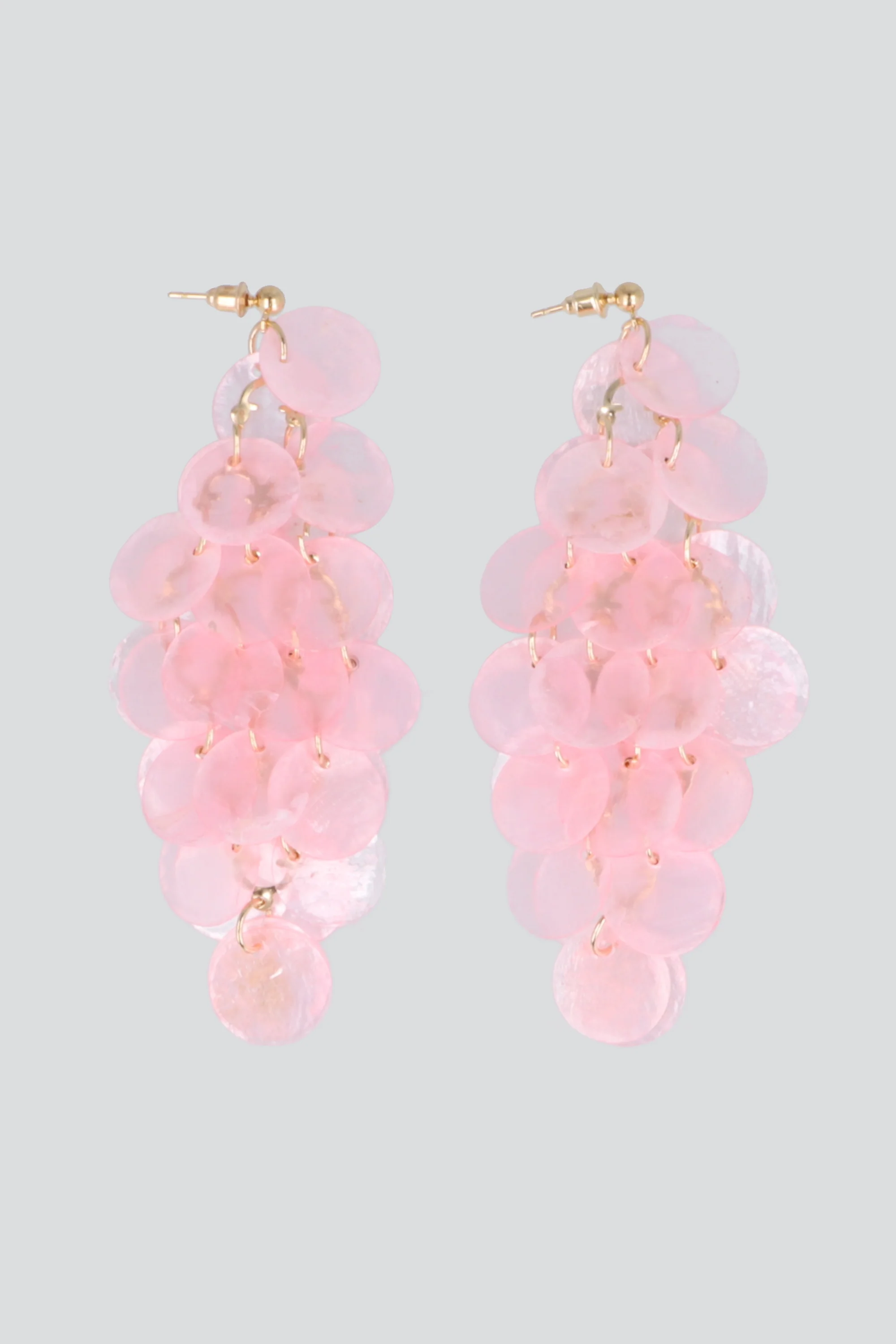 Aretes circulos nacar - Image 2