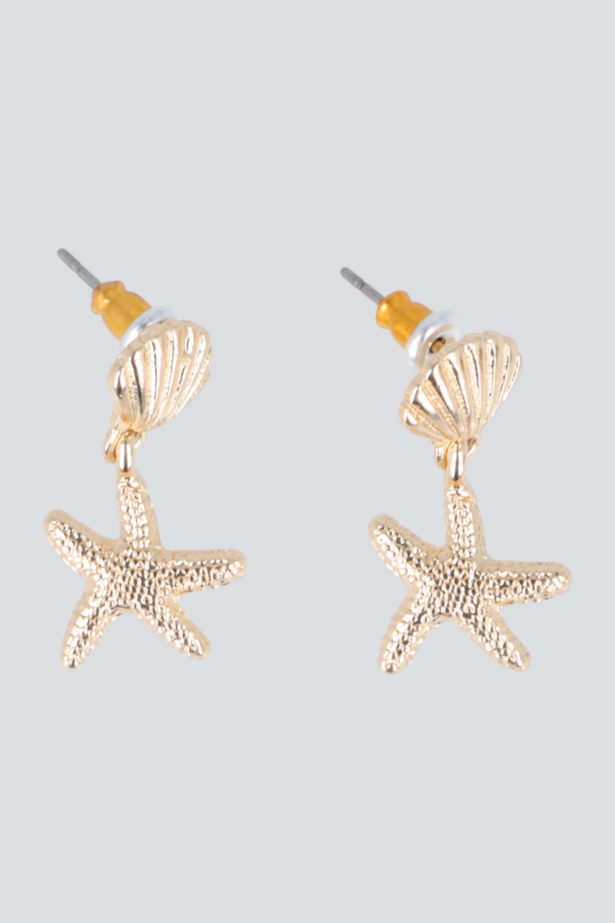 ARETES CONCHA ESTRELLA DE MAR