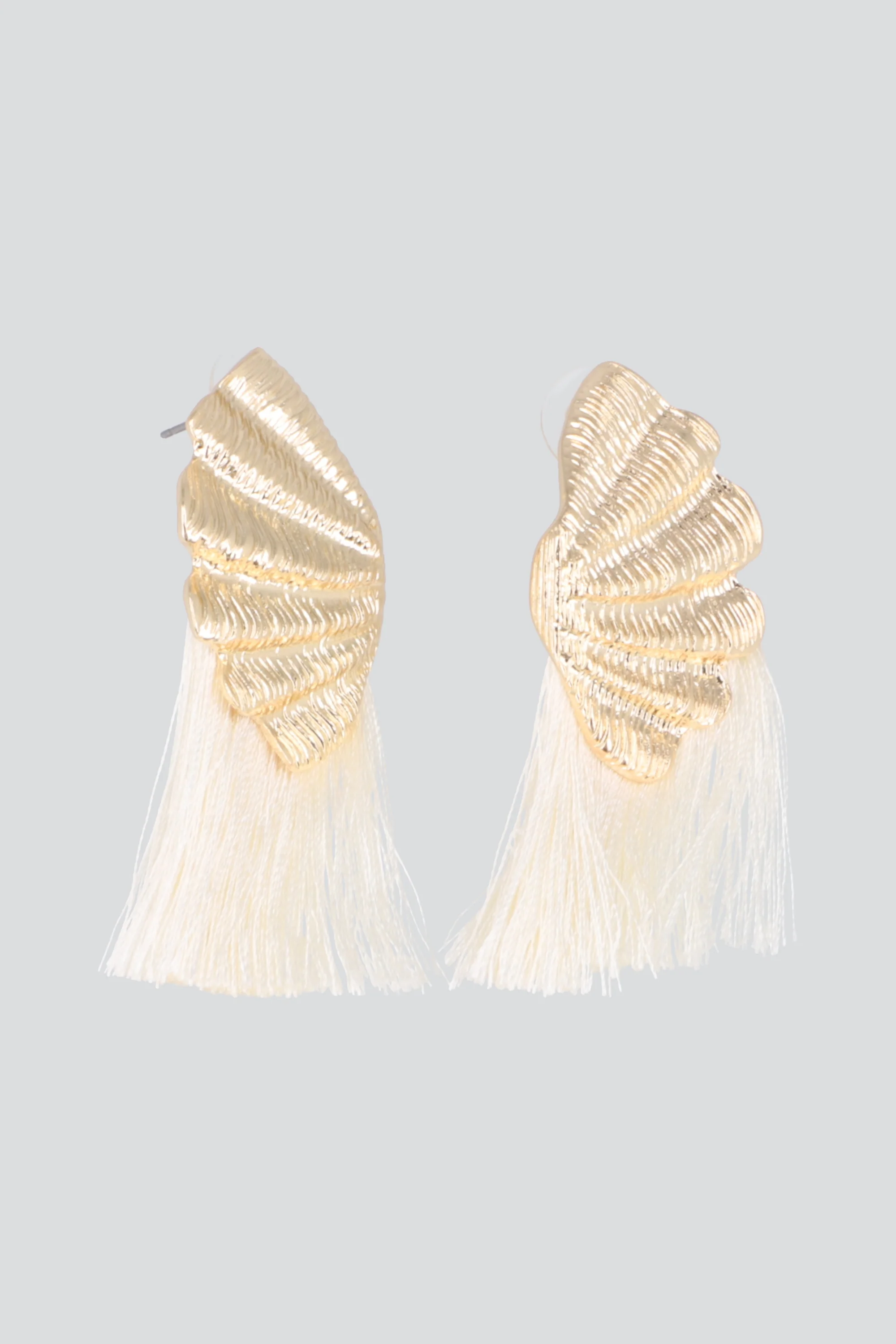 ARETES MAXI CONCHA FLECOS