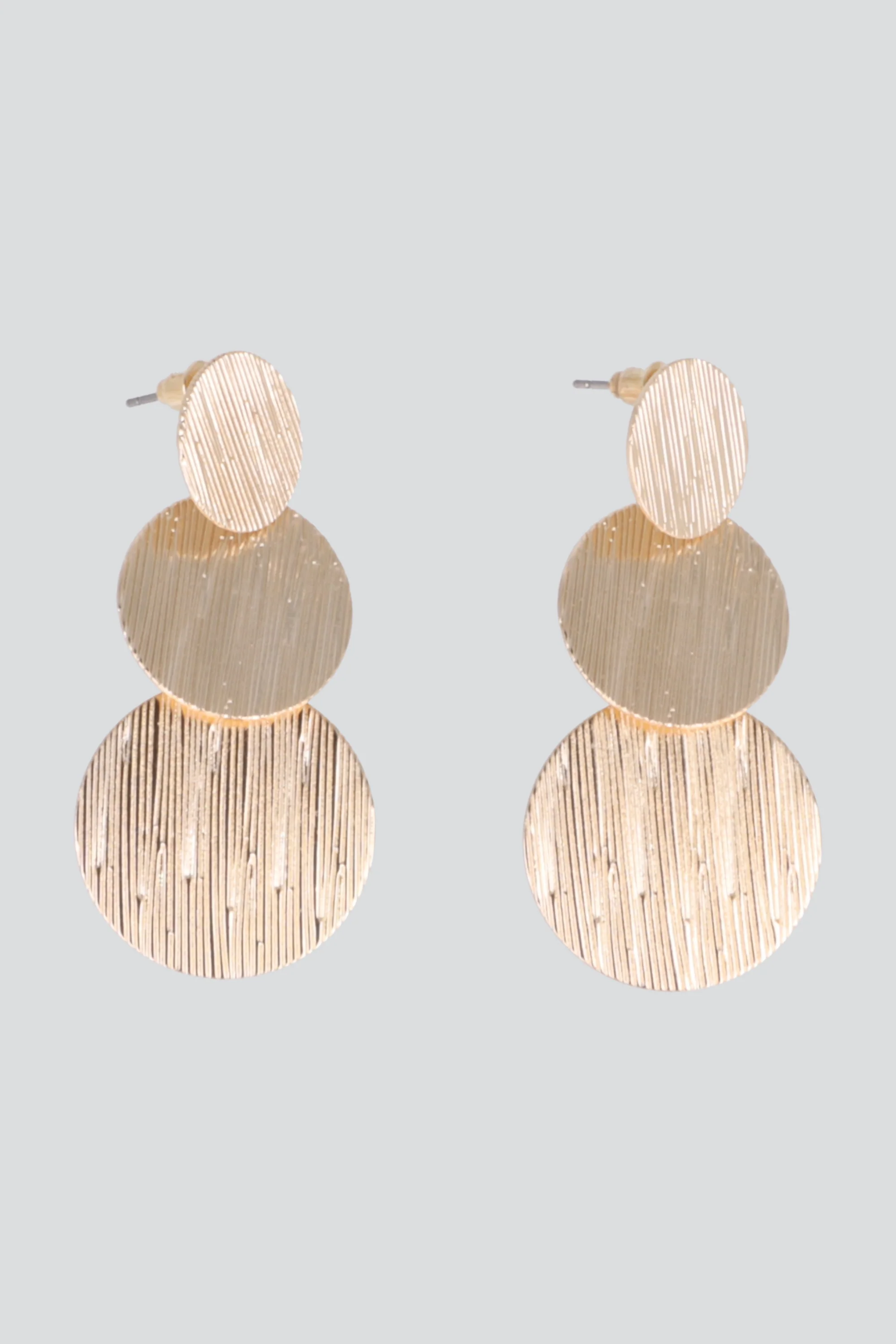 ARETES TRIPLE CIRCULO METAL