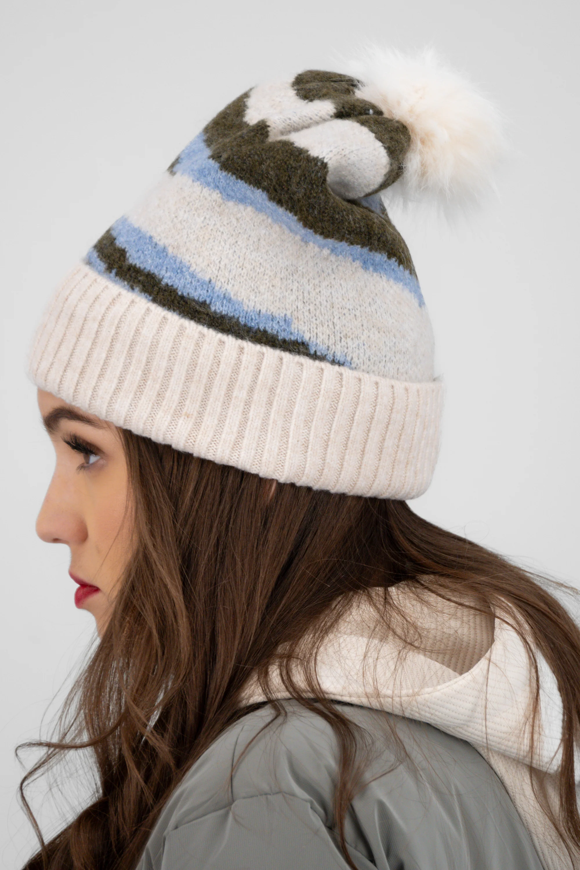 Beanie print rayas - Image 2