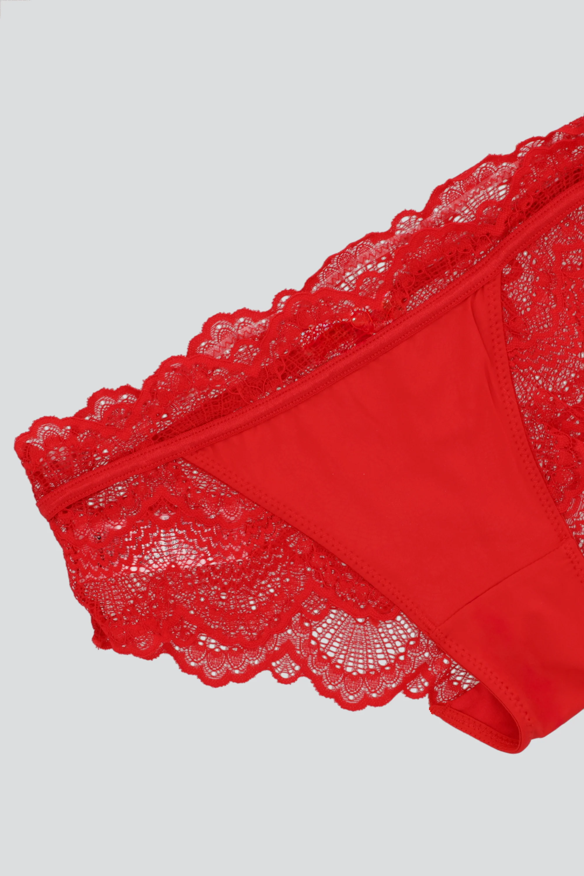 Bikini liso detalle encaje - Image 3