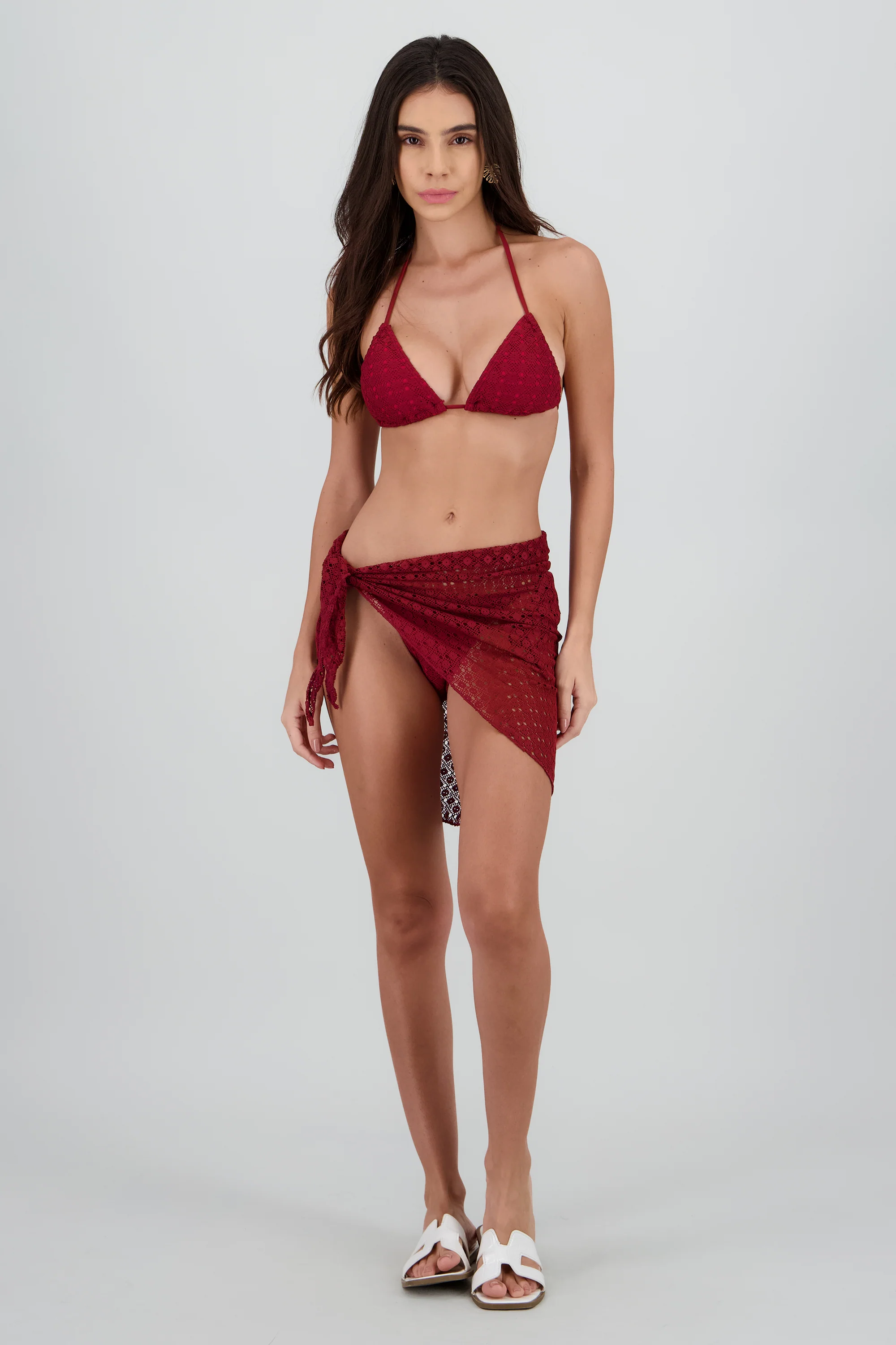 BIKINI TRES PIEZAS TIPO CROCHET