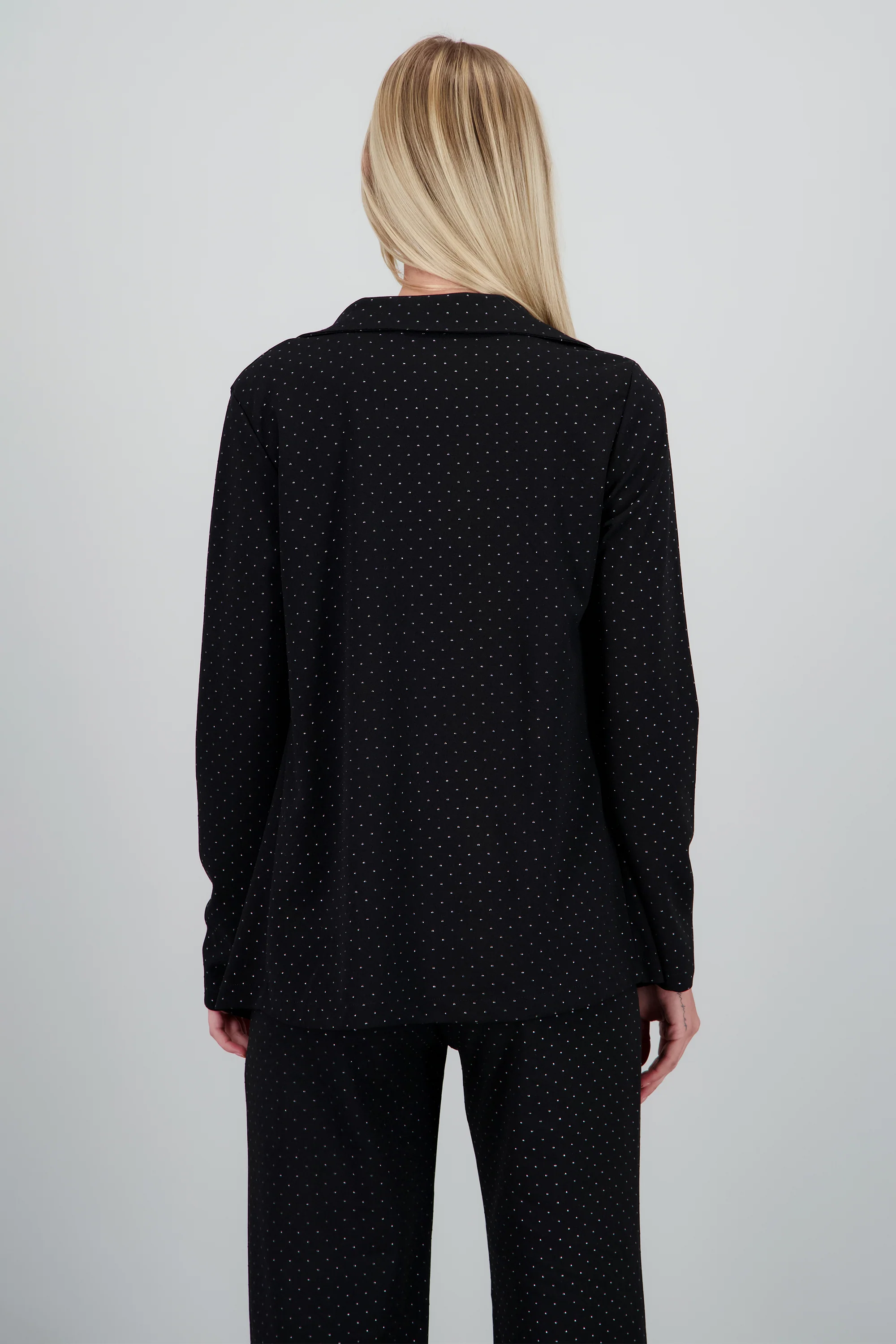 Blazer largo de brillos - Image 4