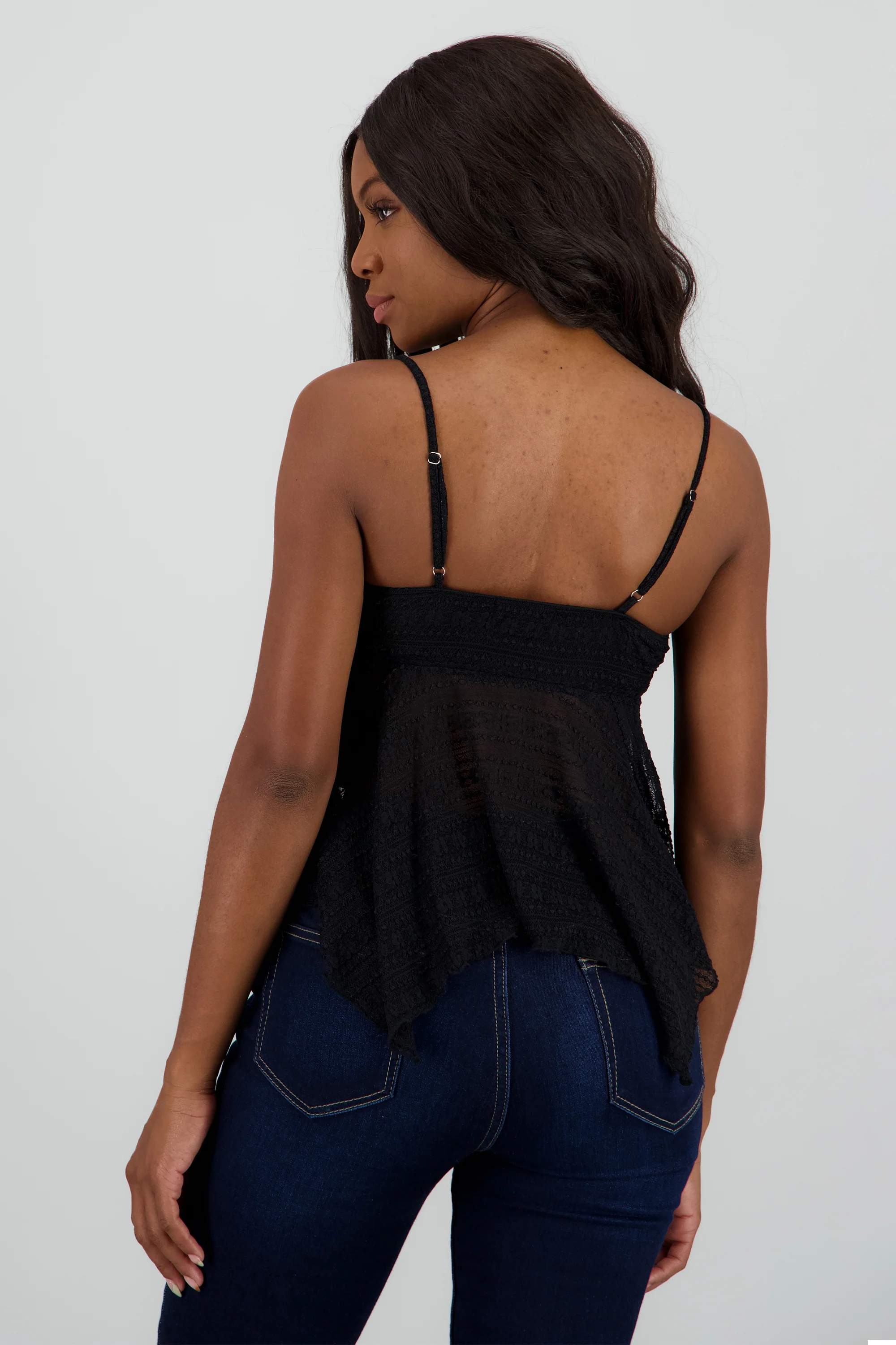 Blusa asimetrica encaje - Image 4