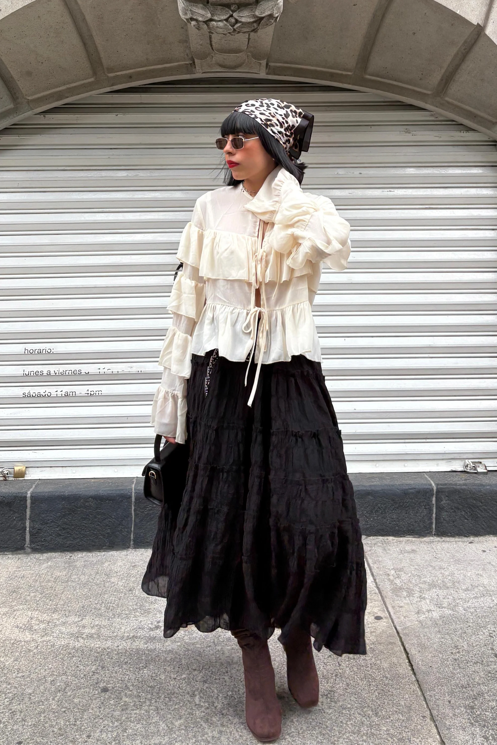 Blusa capas olanes