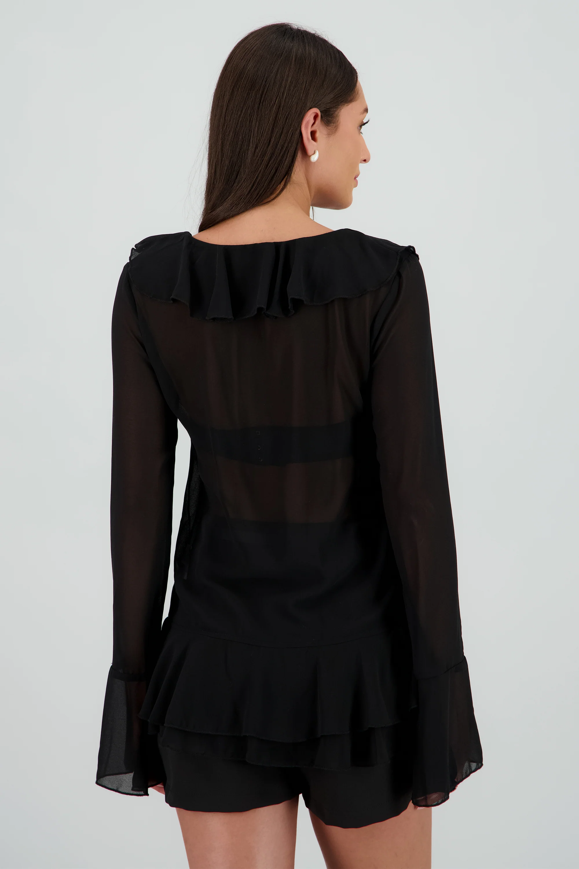 Blusa fluida olanes - Image 4