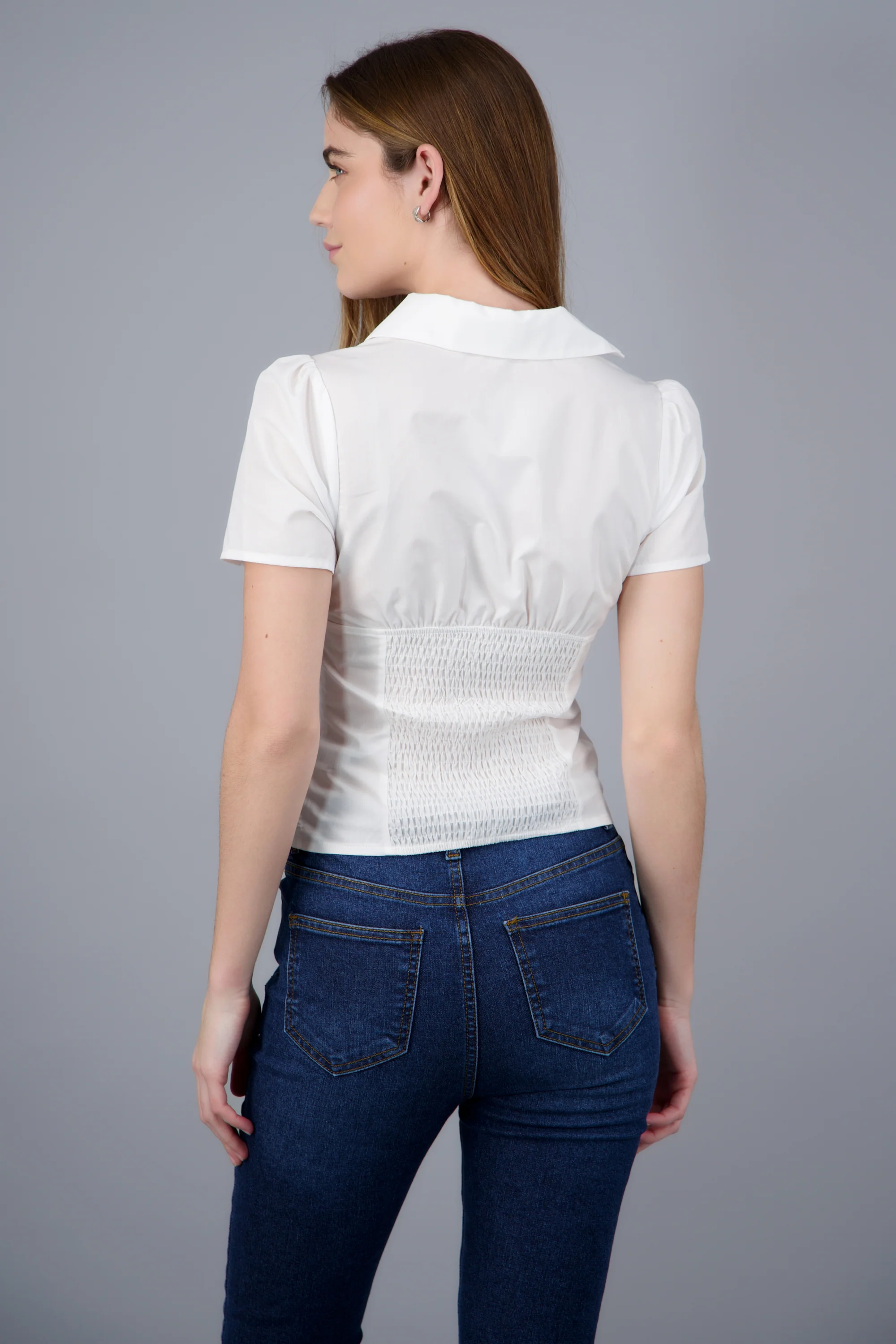 BLUSA M/C DETALLE PLISADO - Image 5