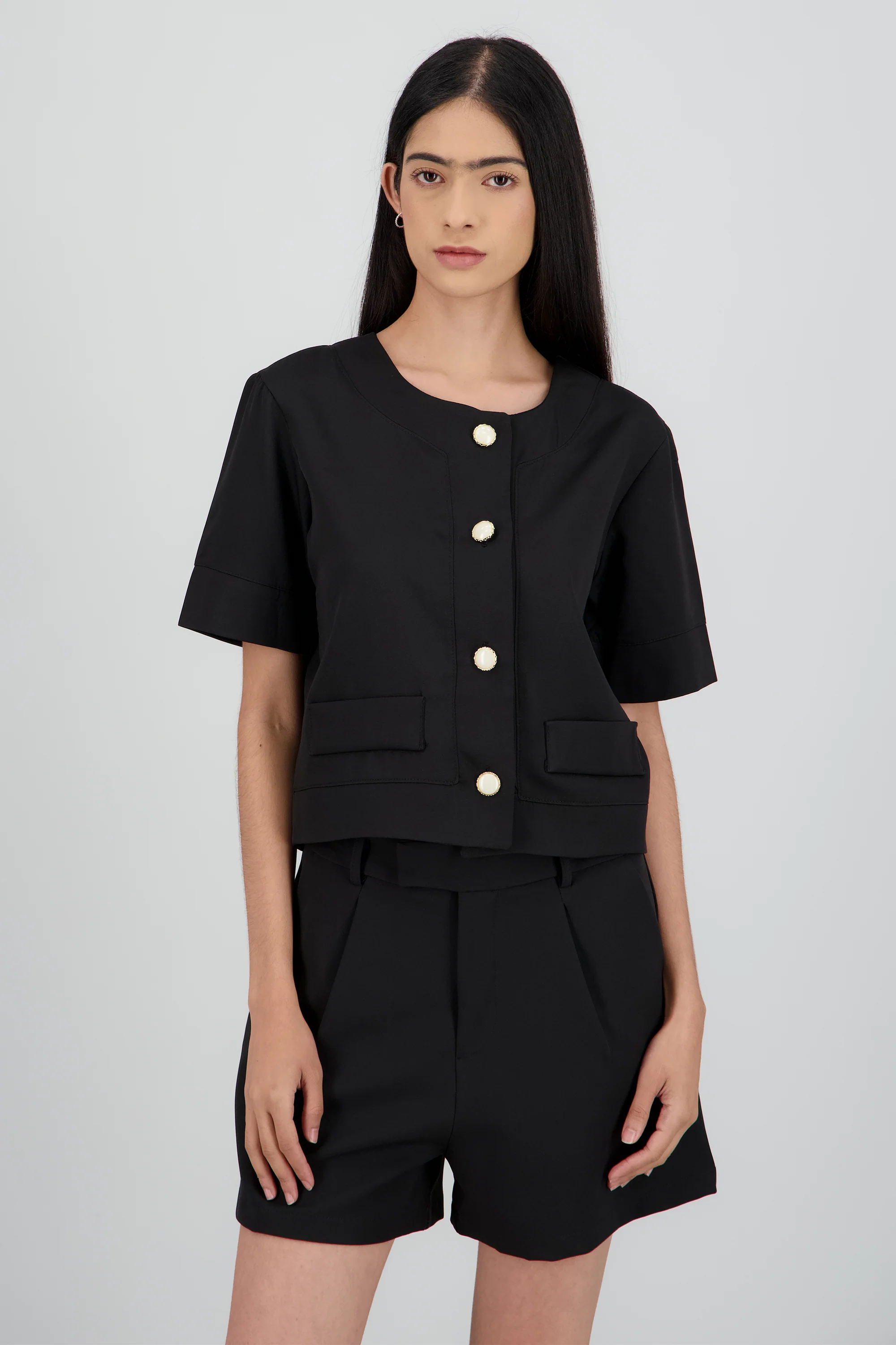 blusa pocket botones - Image 2
