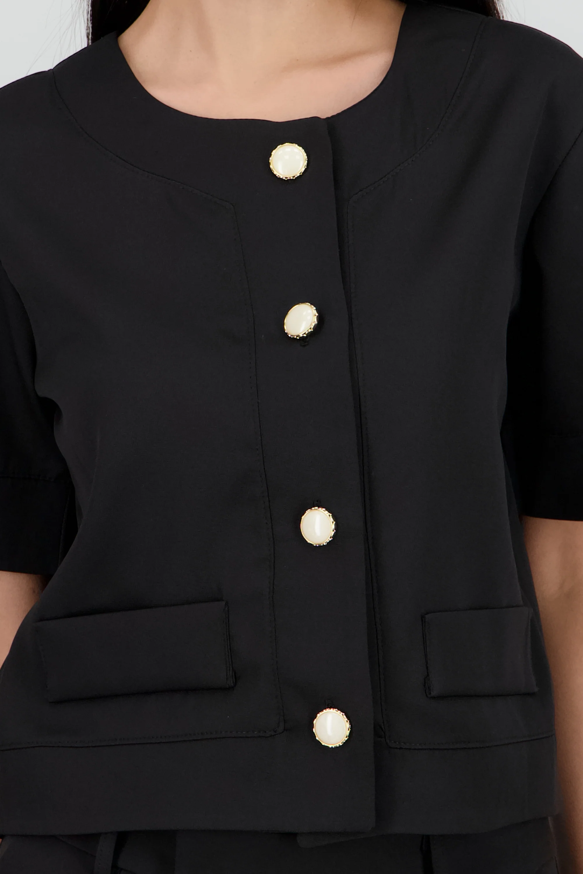 blusa pocket botones - Image 5