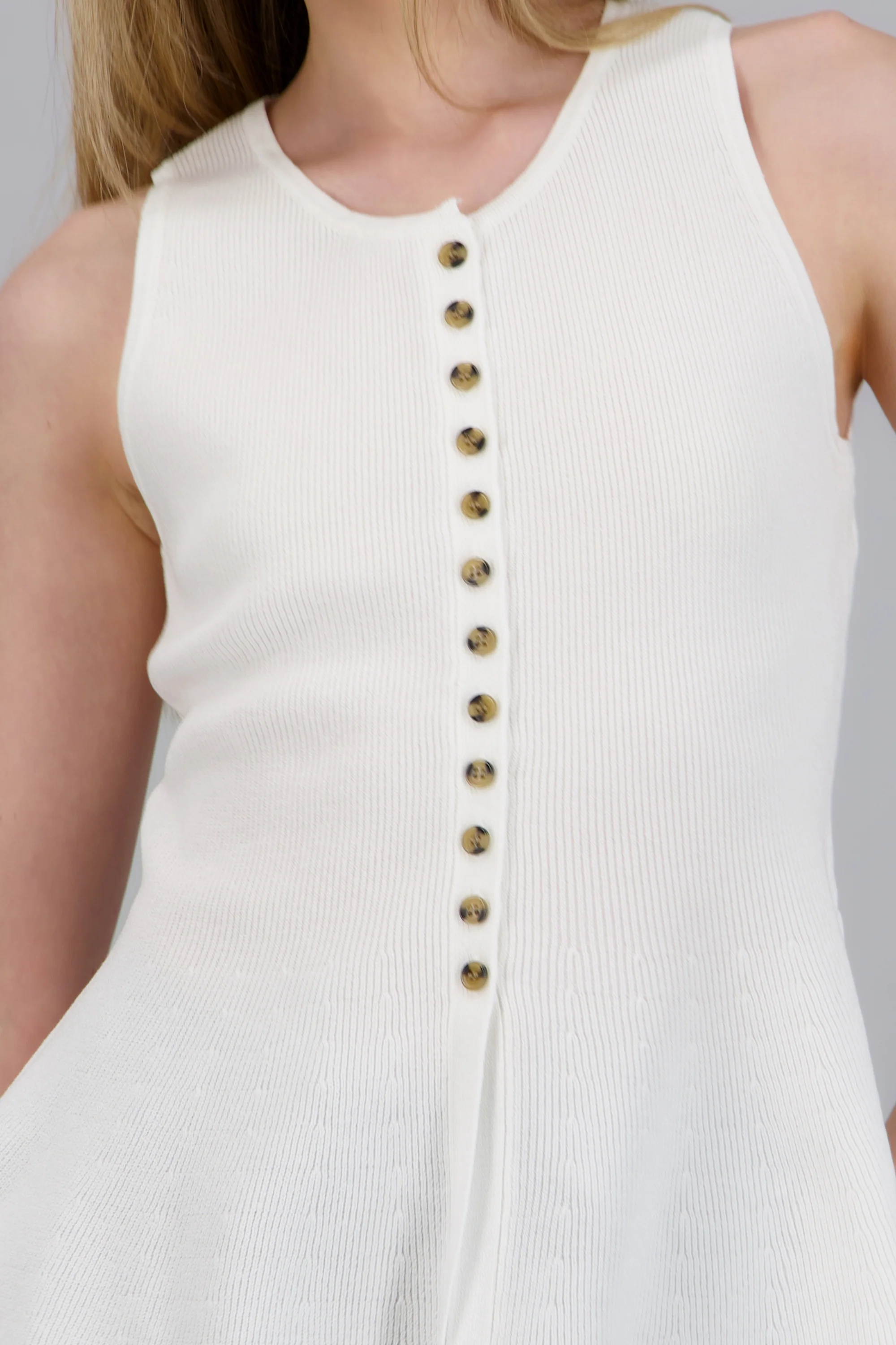 Blusa tejido ligero botones - Image 5