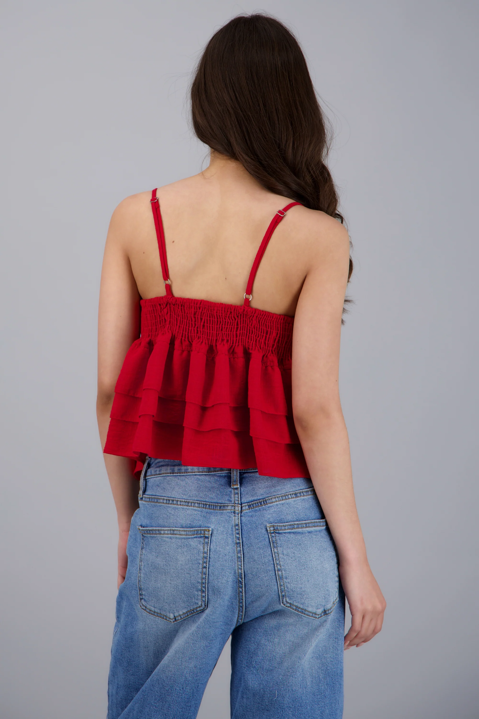 Blusa tirantes detalle olanes - Image 4