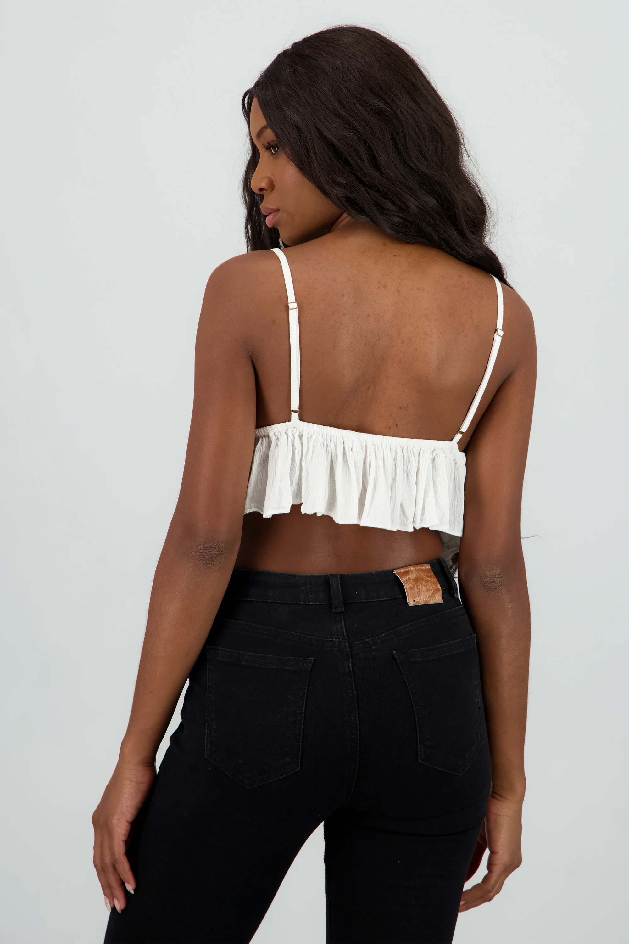 Blusa tirantes peplum - Image 4