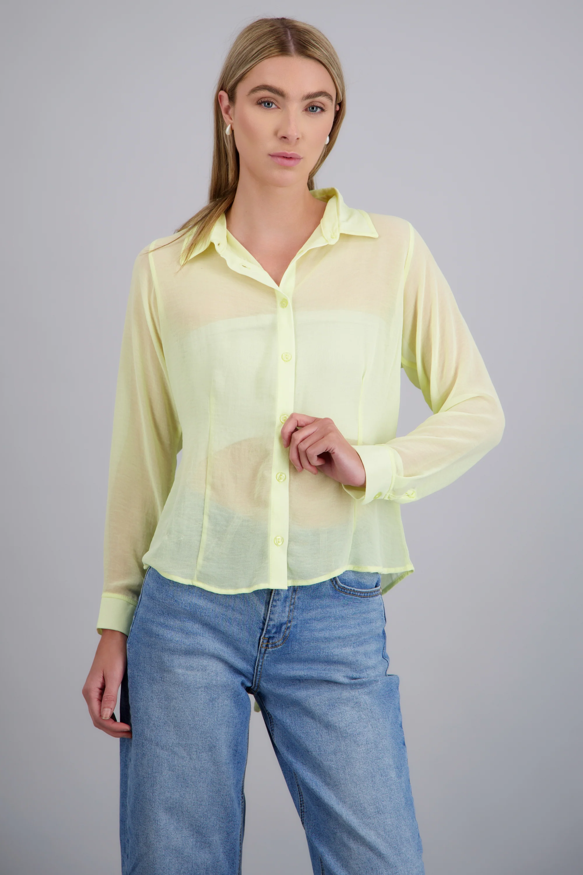 Blusa vaporosa detalle moño - Image 2