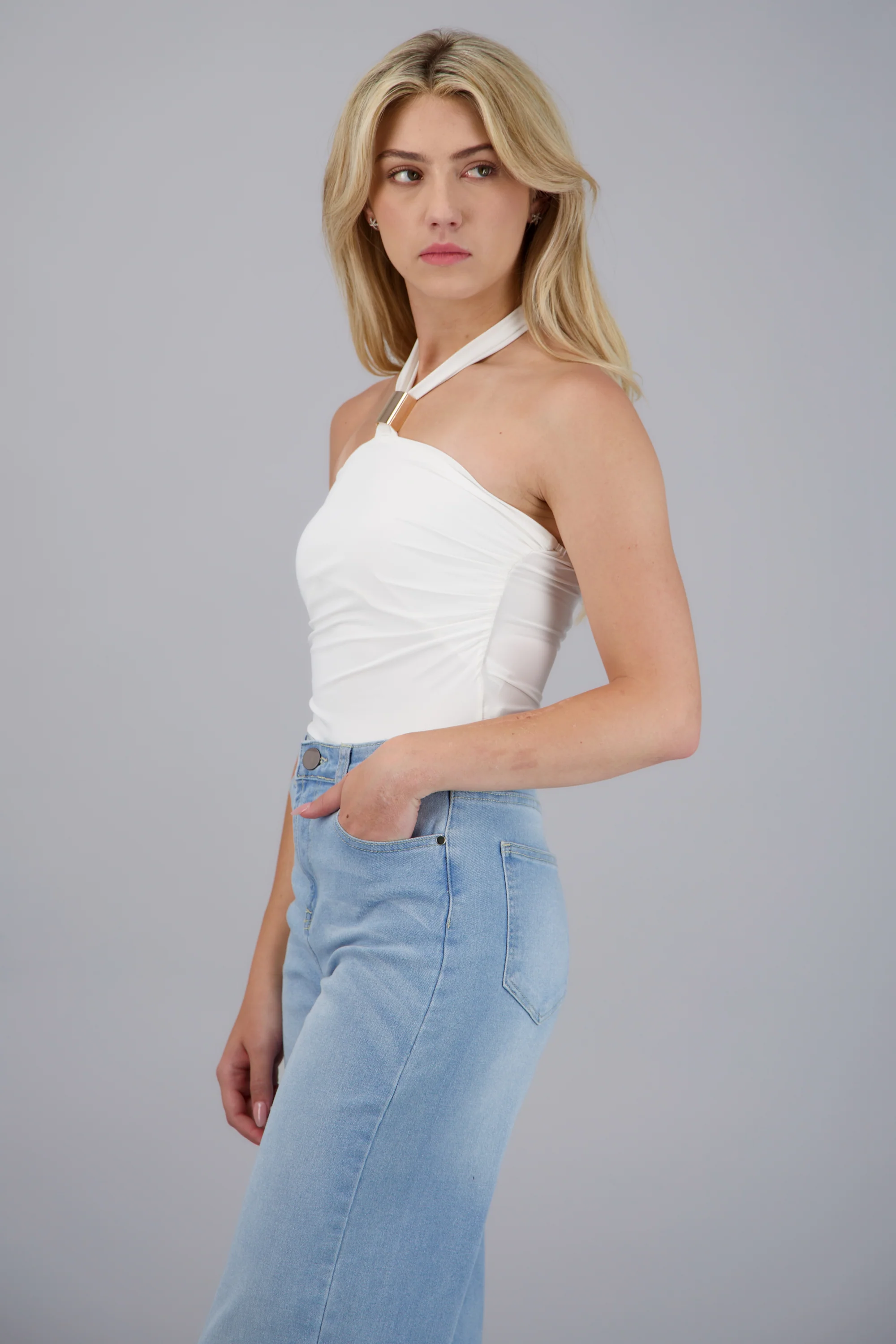 Body halter detalle hebilla cuello - Image 2