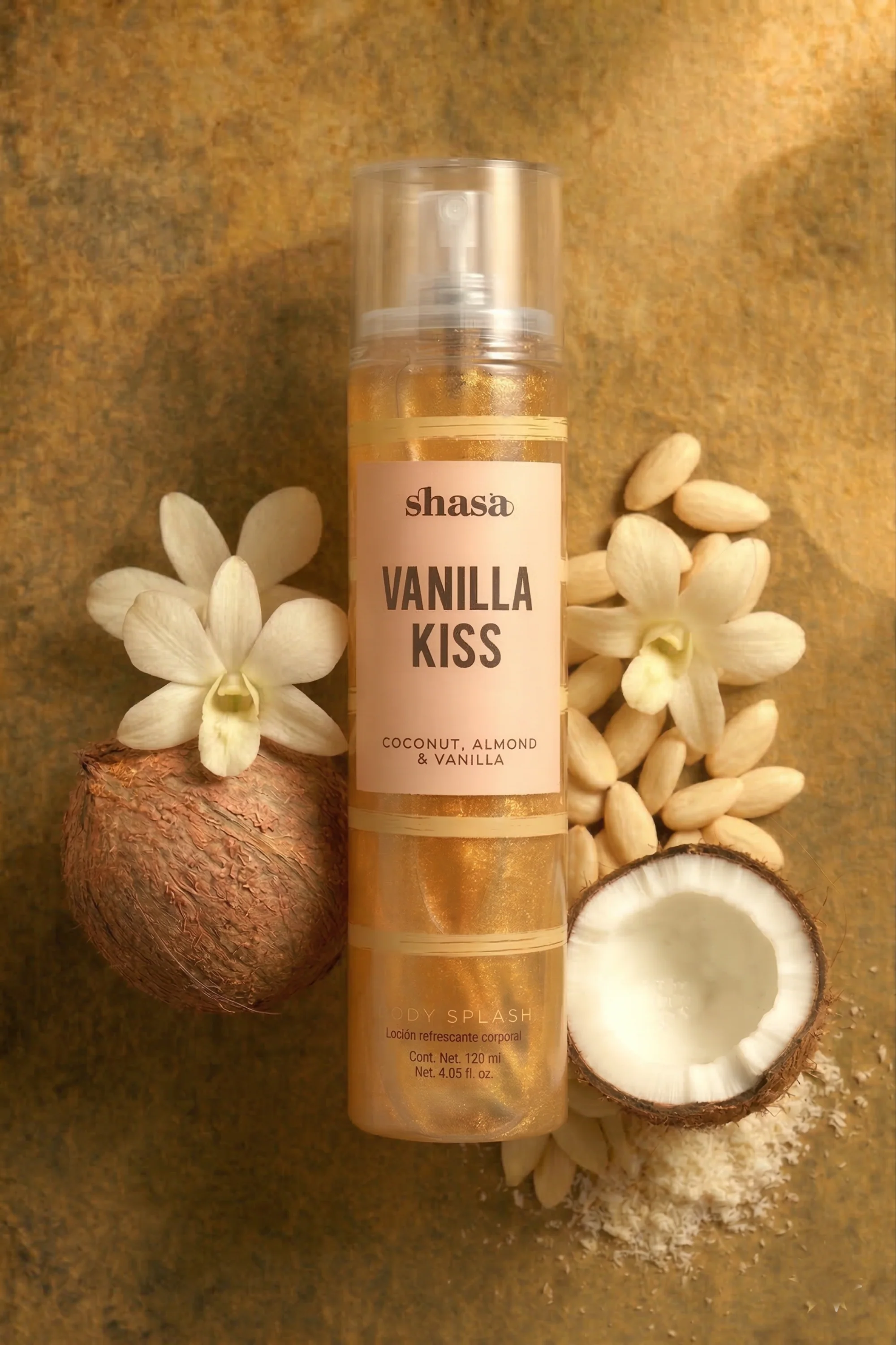 Body Splash Glitter Vanilla Kiss