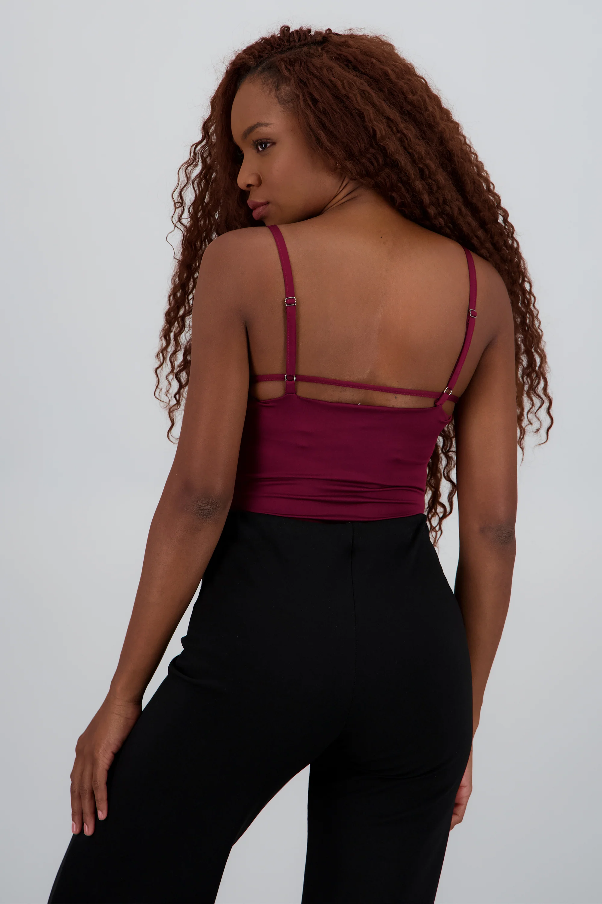 Body tirantes escote drapeado - Image 3