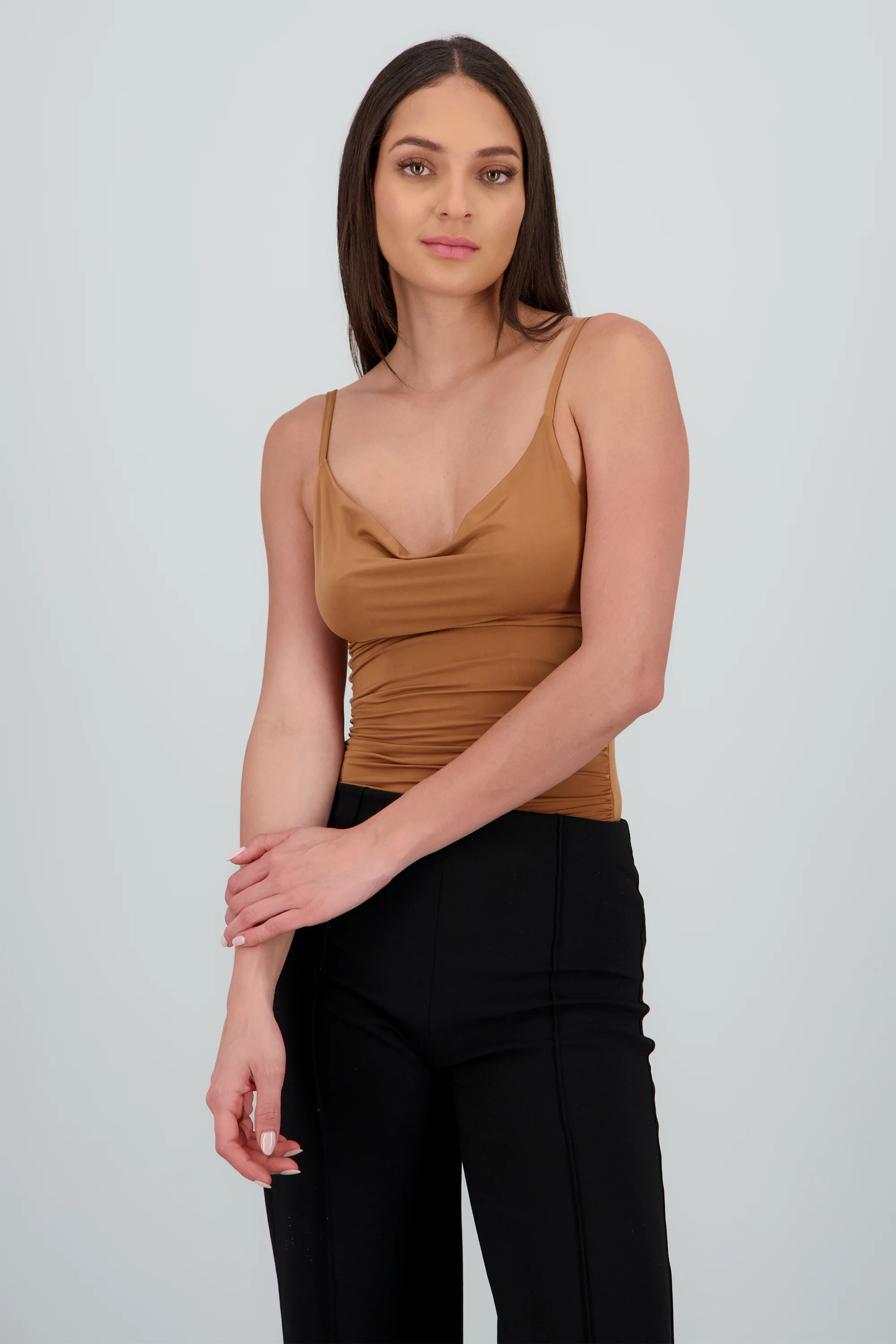 Body tirantes escote drapeado - Image 2