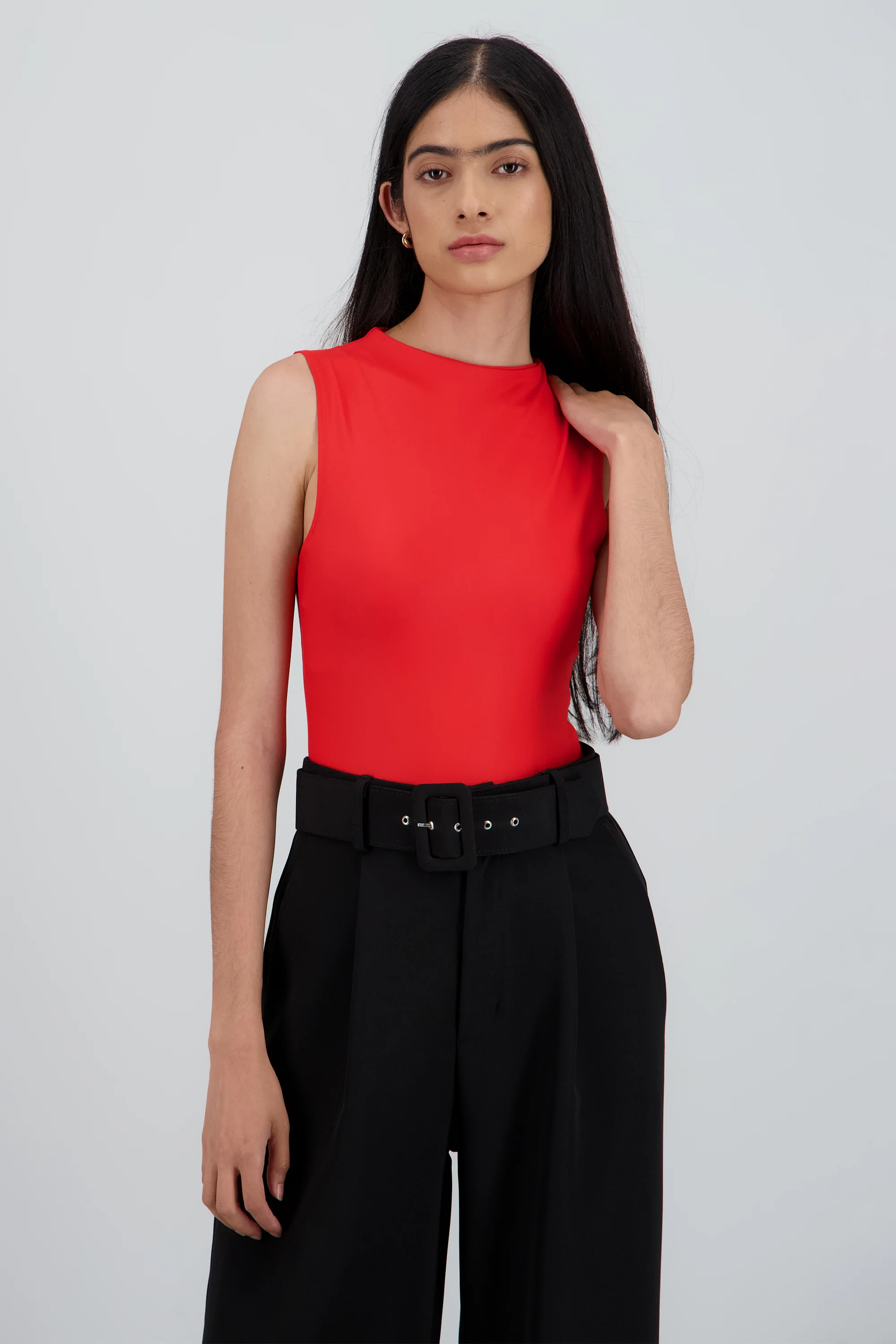 Bodysuit cuello alto detalle cierre espalda - Image 2