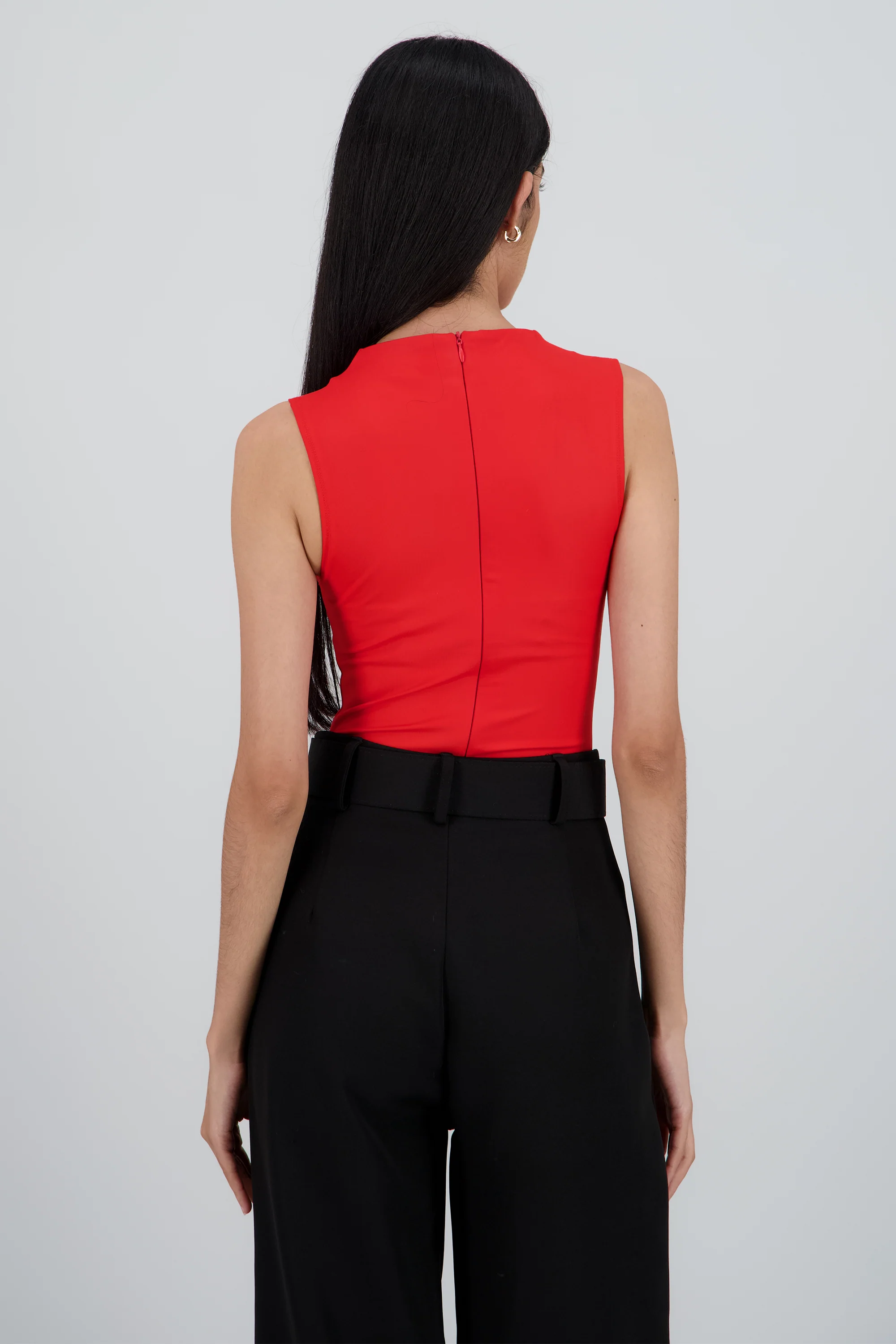 Bodysuit cuello alto detalle cierre espalda - Image 4