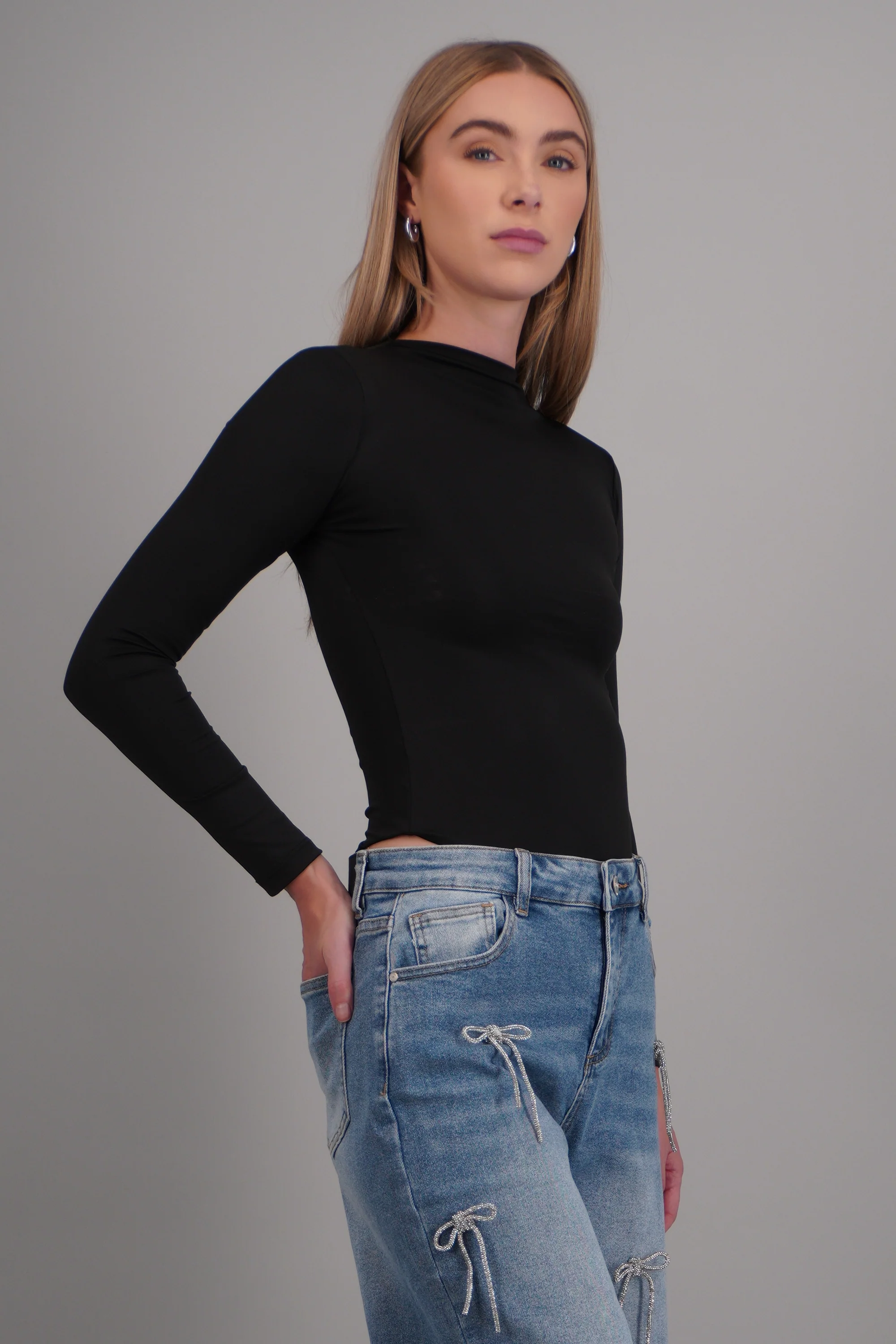 Bodysuit cuello alto recto - Image 2