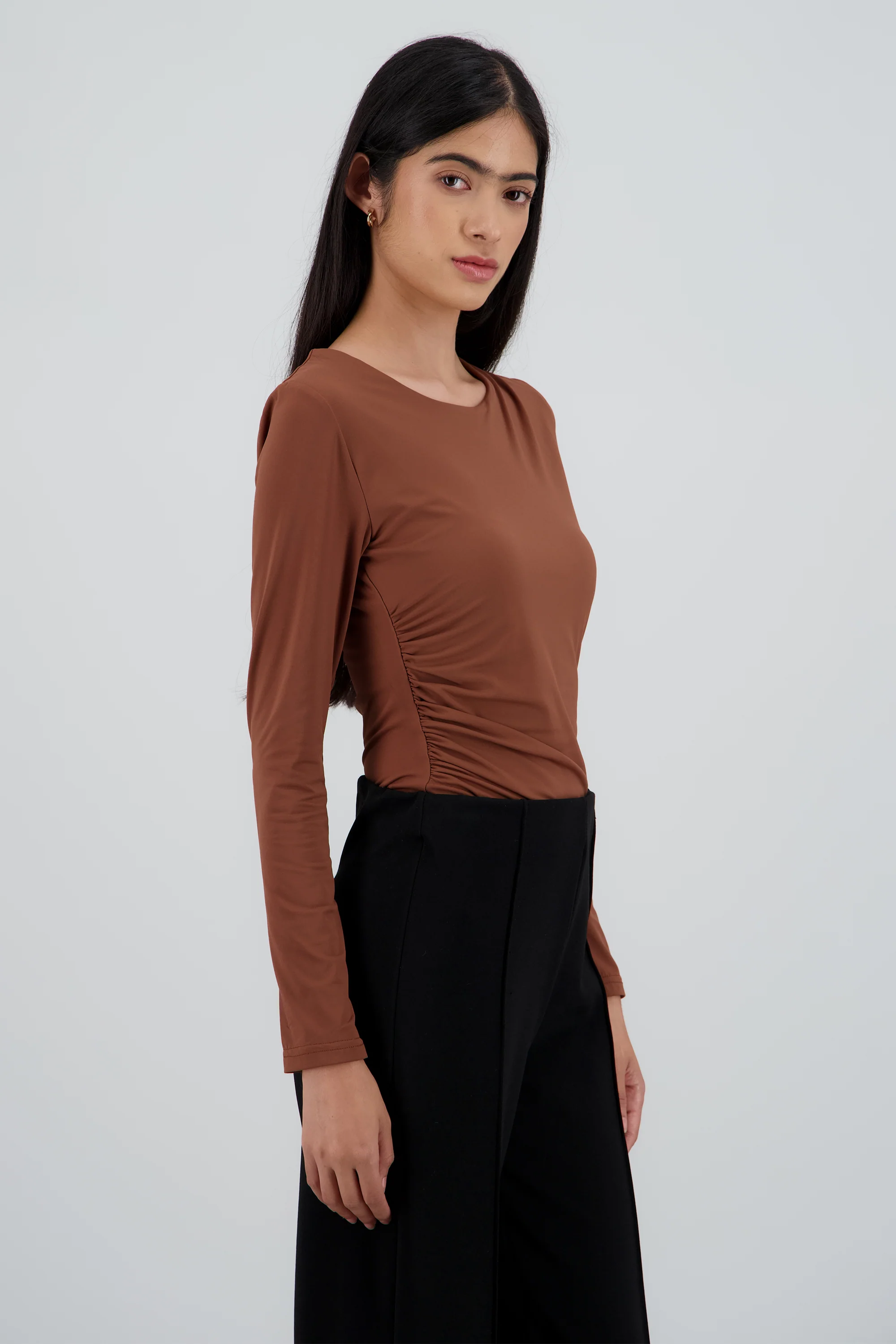 Bodysuit cuello redondo sin manga - Image 3