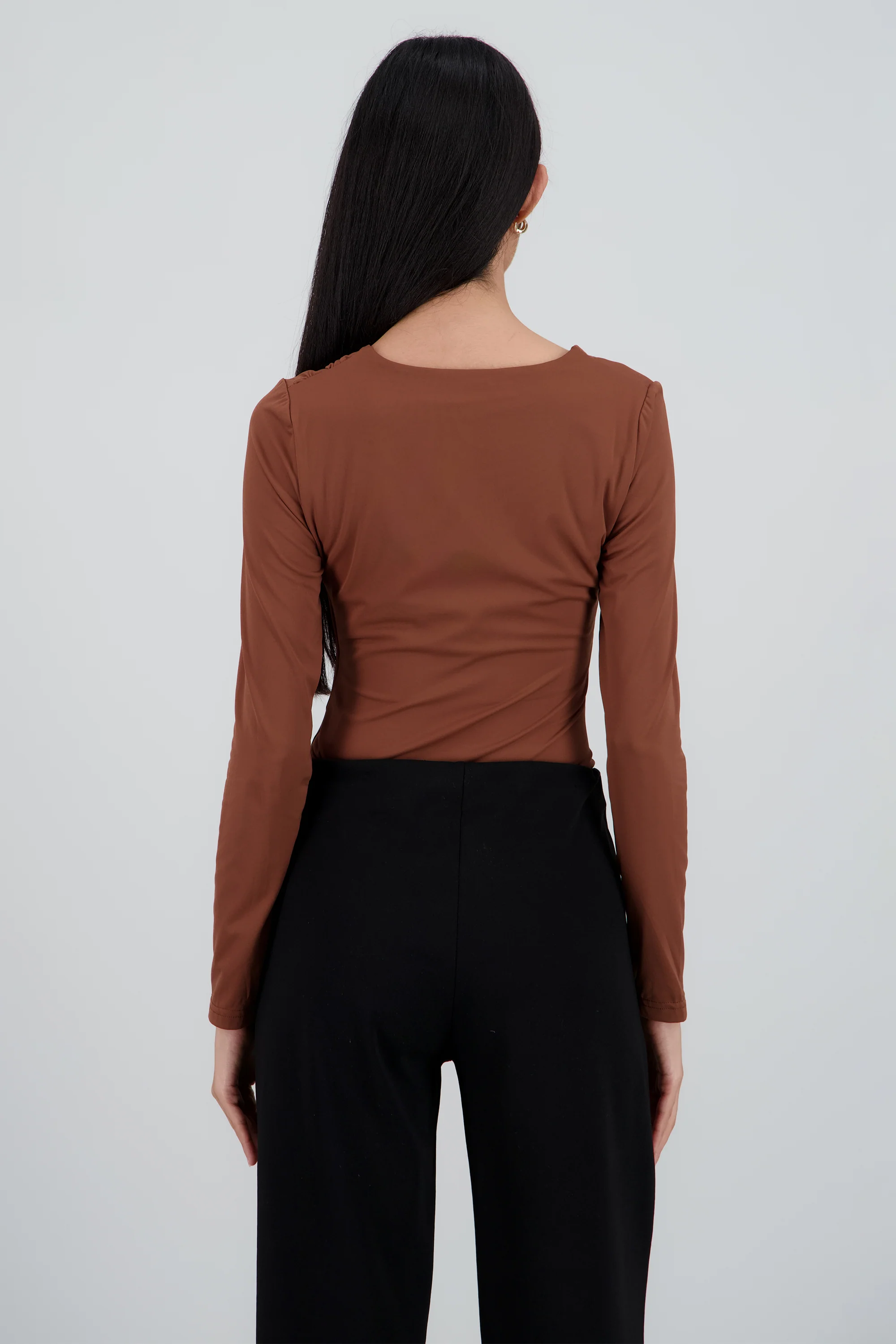 Bodysuit cuello redondo sin manga - Image 4