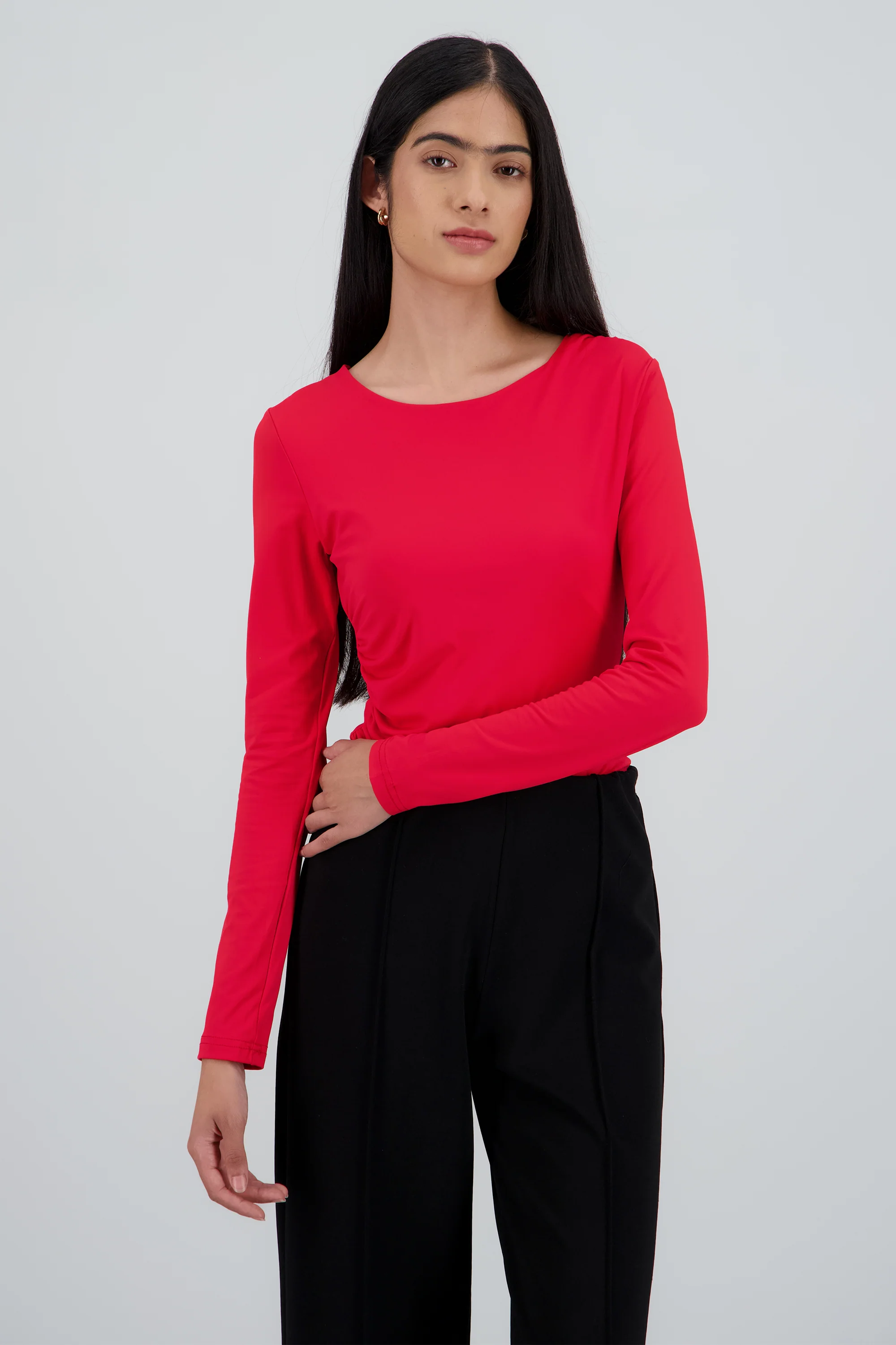 Bodysuit cuello redondo sin manga - Image 2