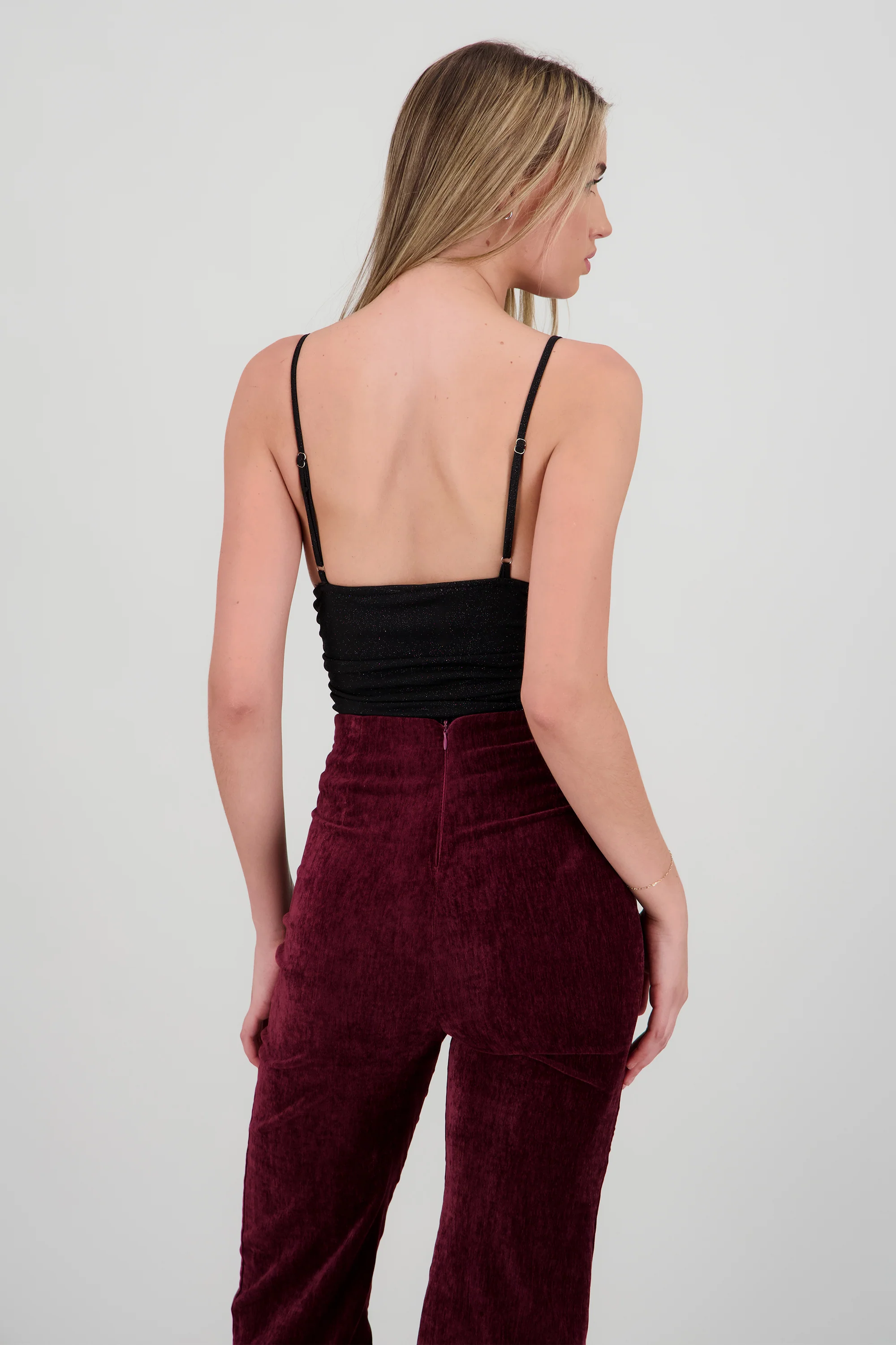 Bodysuit detalle drapead brillos - Image 3