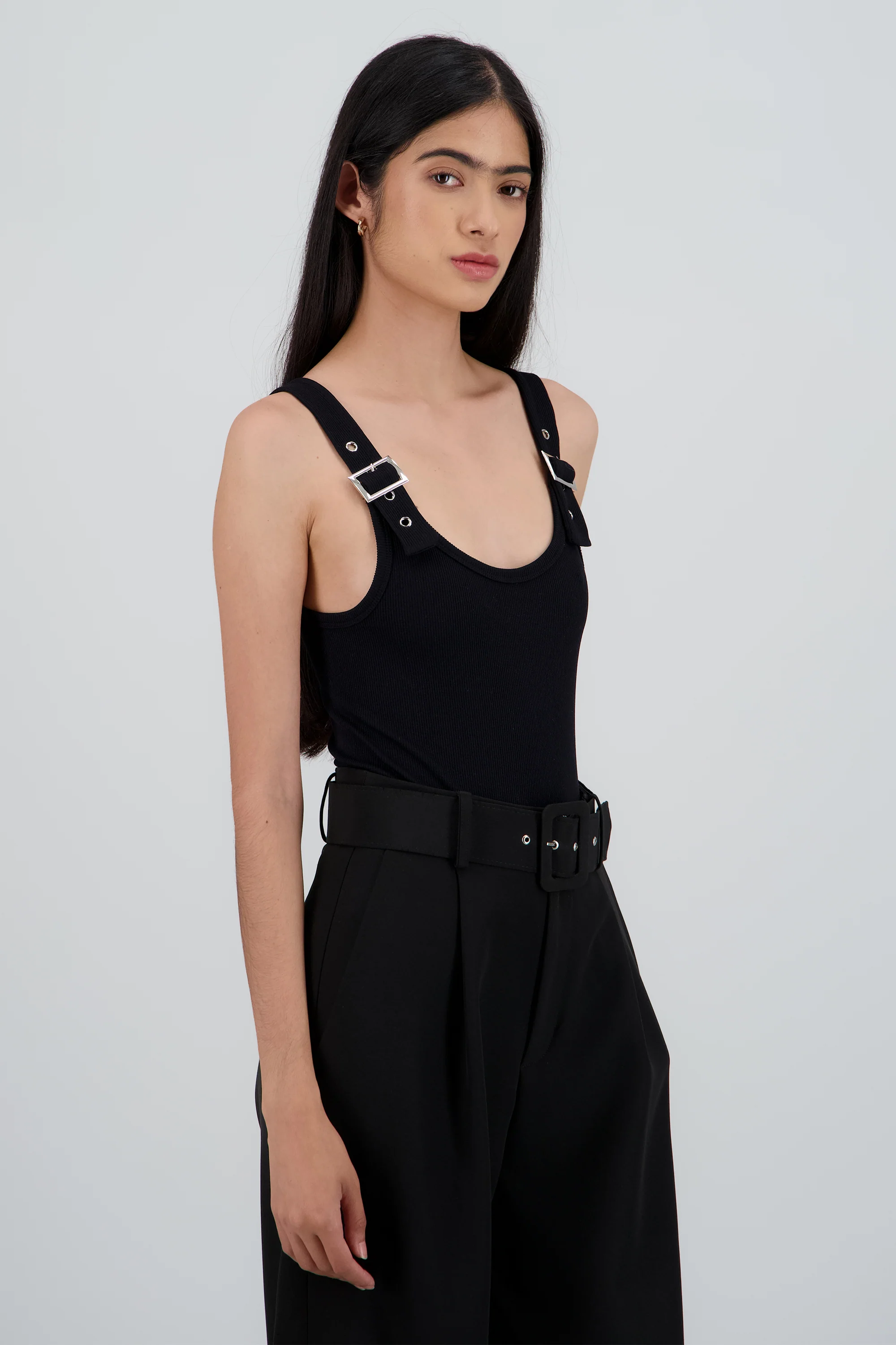 Bodysuit detalle tirante con hebillas - Image 3