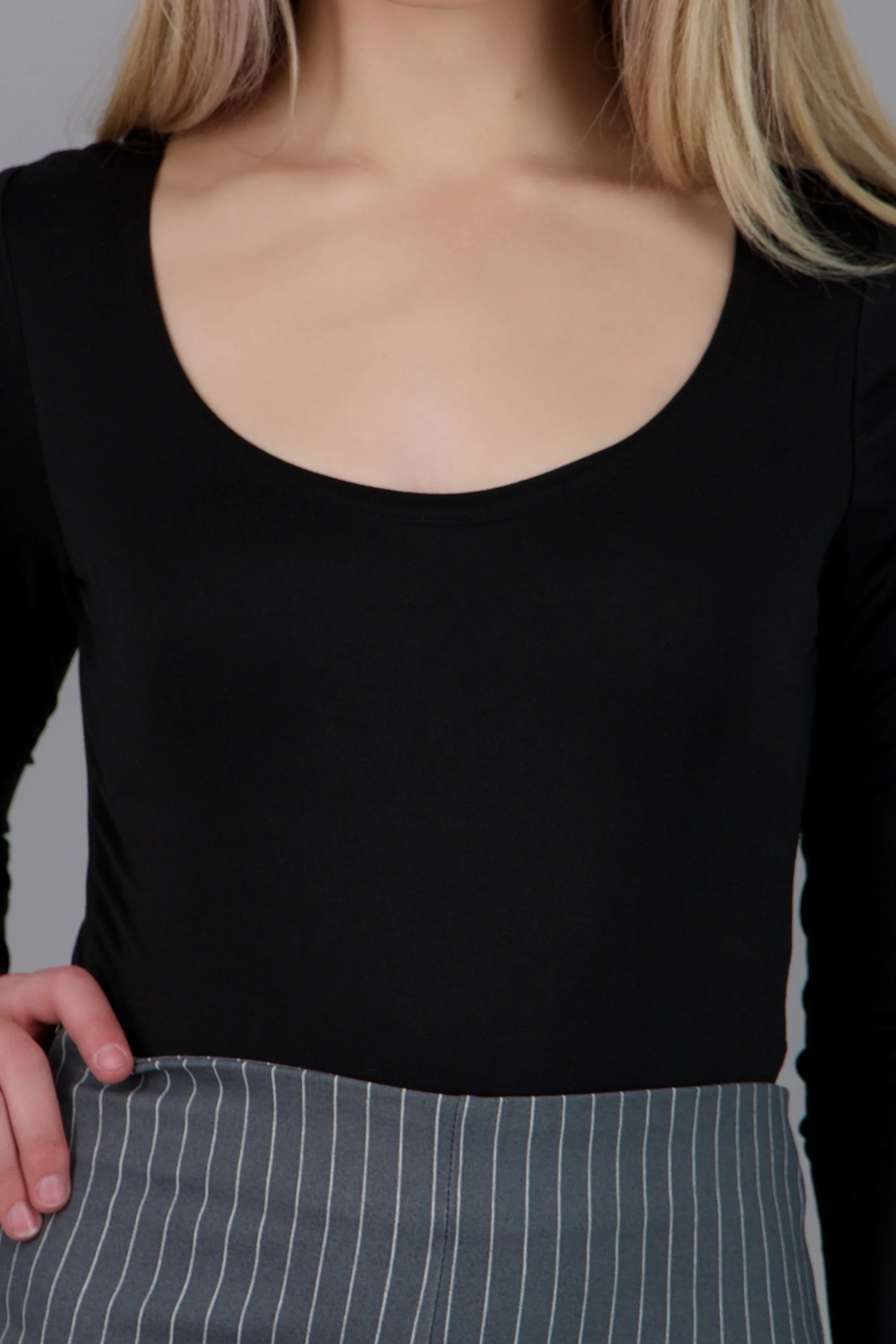 Bodysuit escote redondo manga larga - Image 5