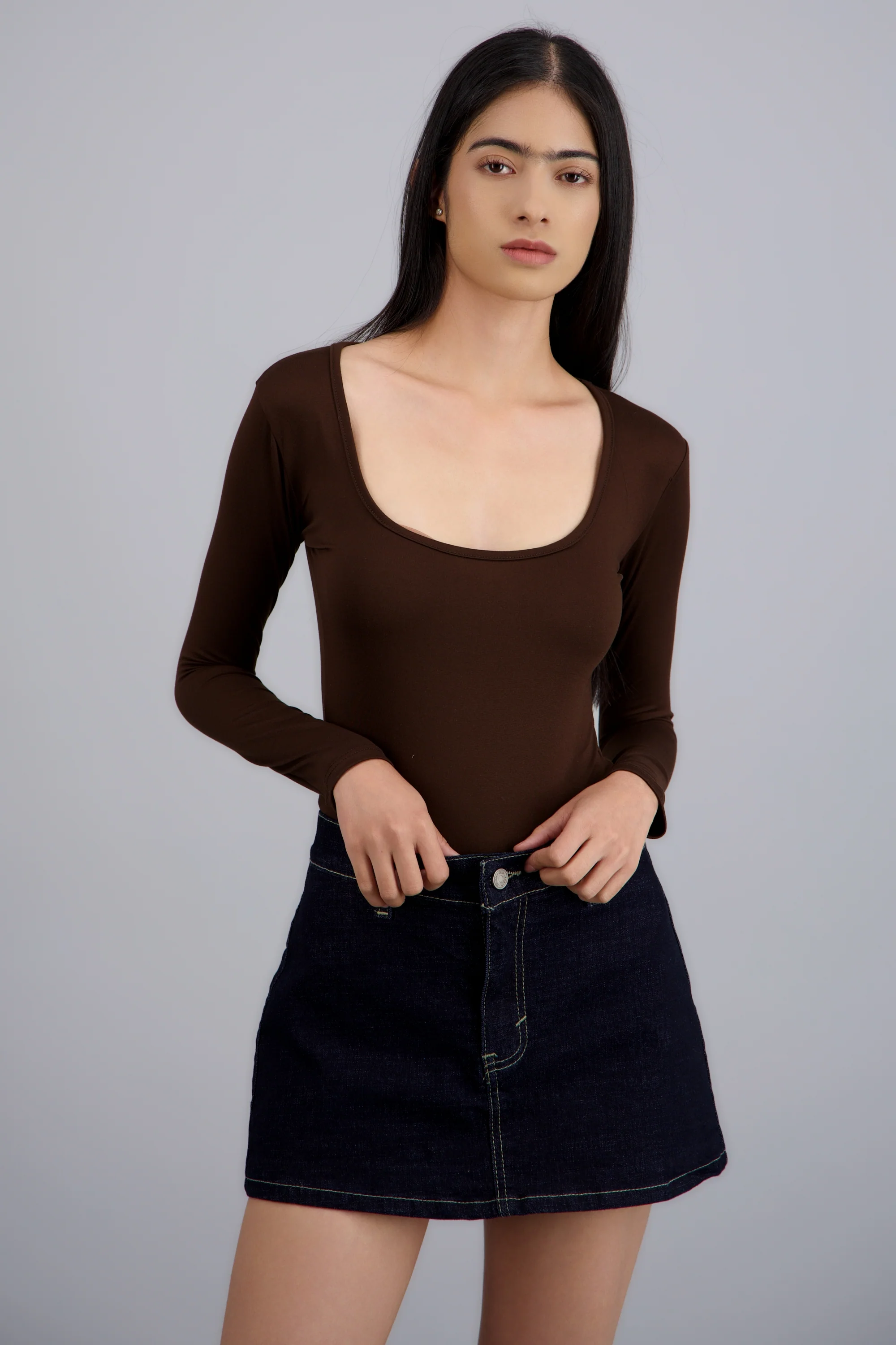 Bodysuit Liso Cuello Scoop - Image 3