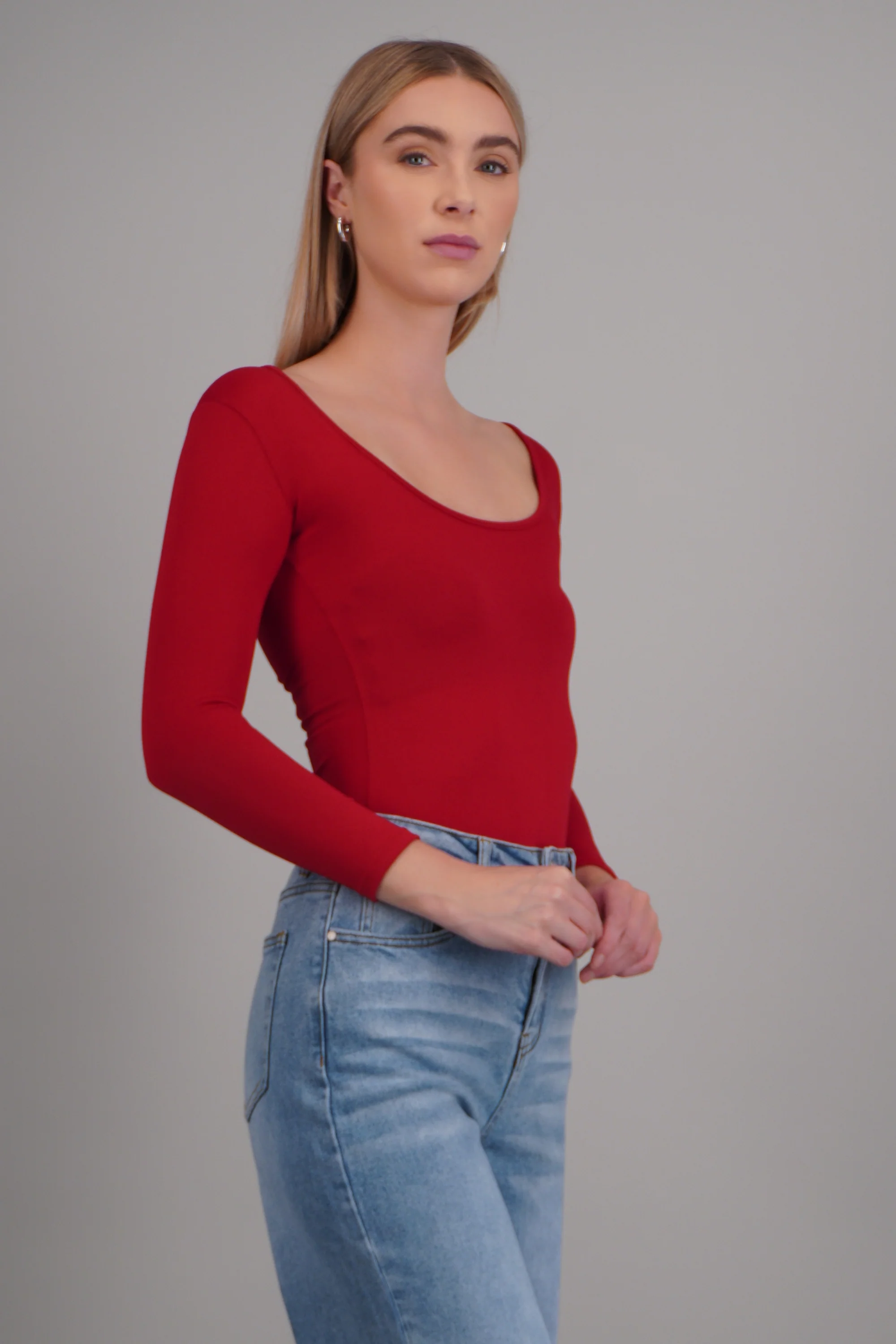 Bodysuit Liso Cuello Scoop - Image 2