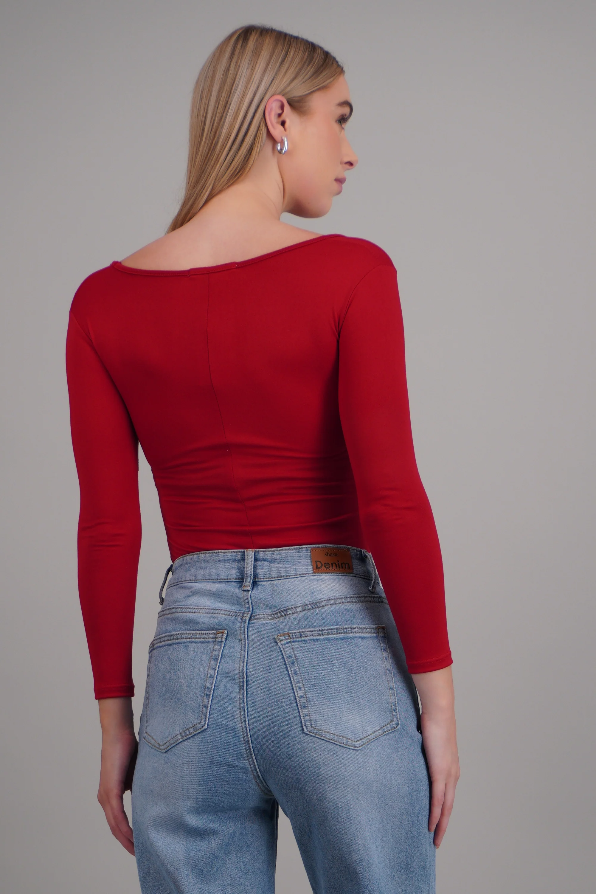 Bodysuit Liso Cuello Scoop - Image 4