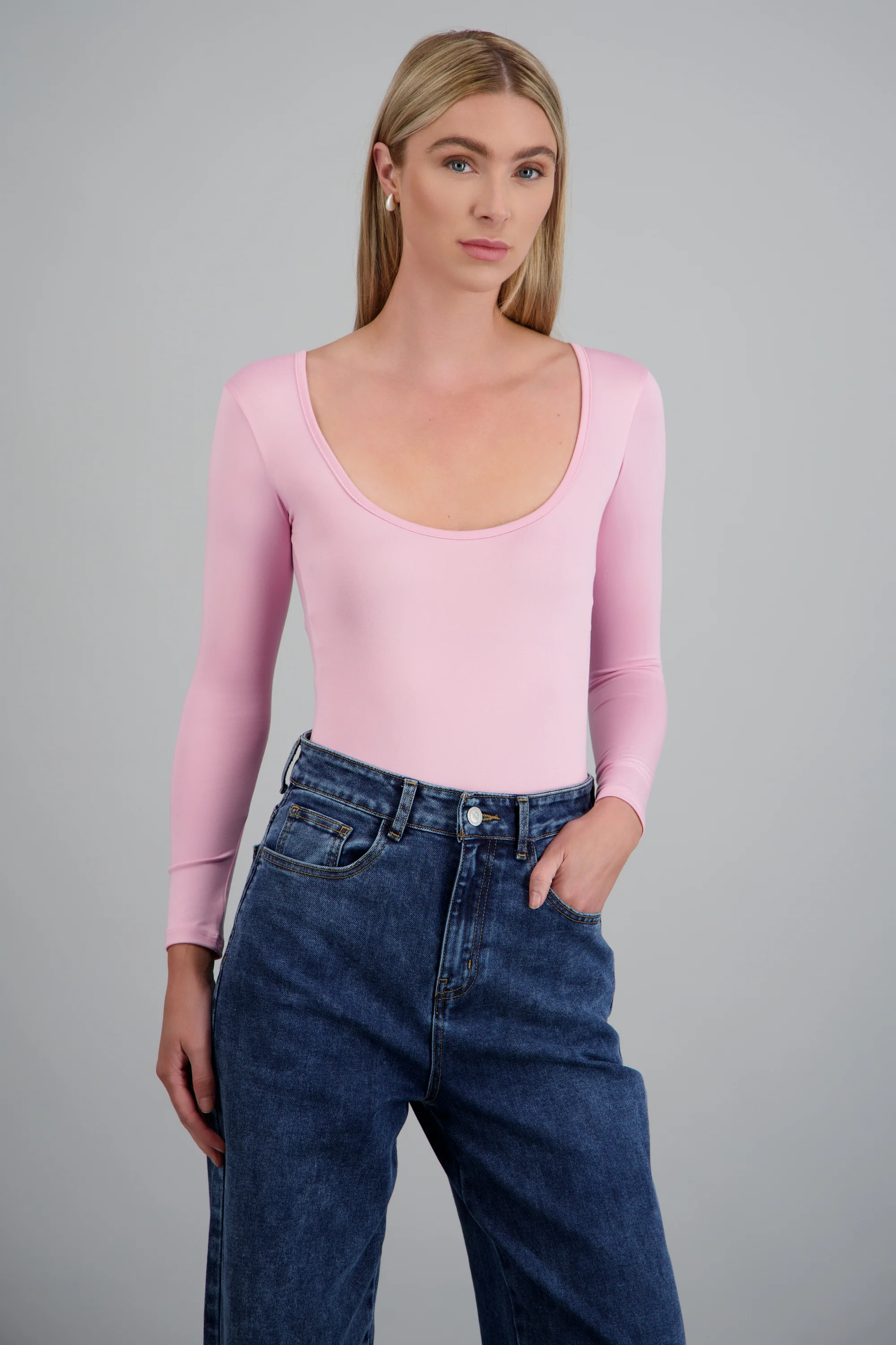 Bodysuit Liso Cuello Scoop - Image 2