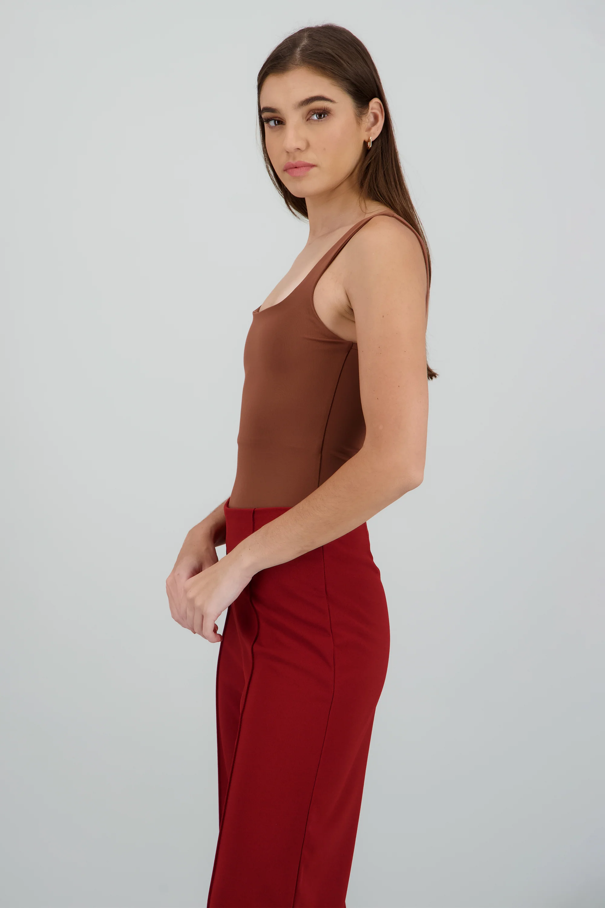 Bodysuit liso de tirantes - Image 3