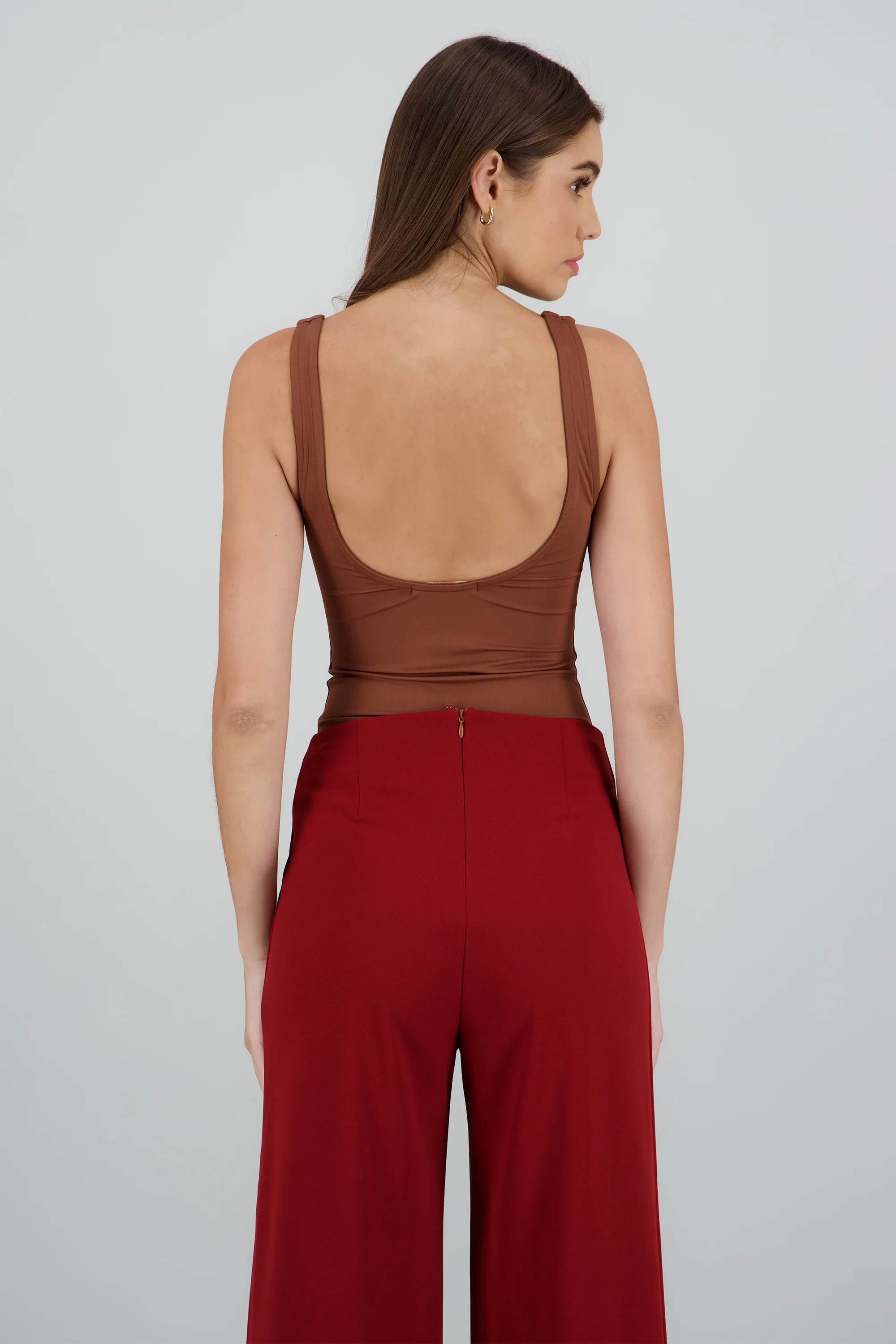 Bodysuit liso de tirantes - Image 4