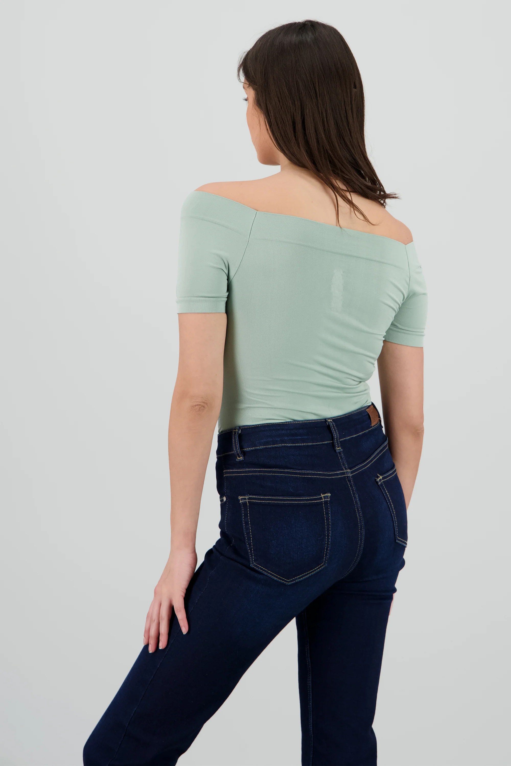 BODYSUIT OFF SHOULDER M/C - Image 4
