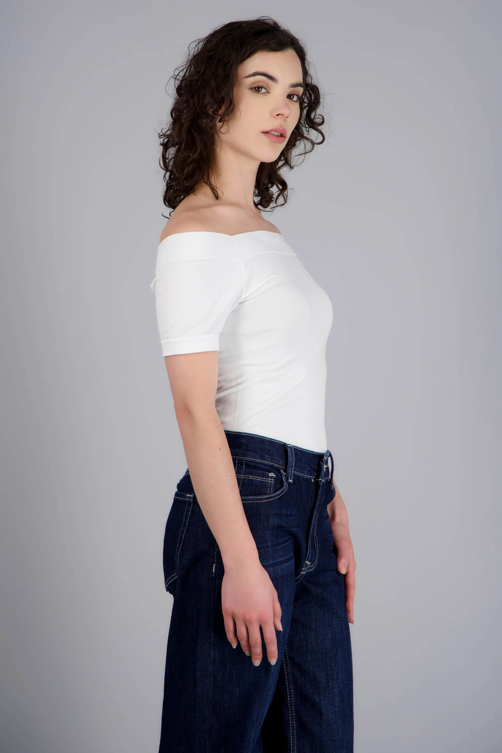 BODYSUIT OFF SHOULDER M/C - Image 2