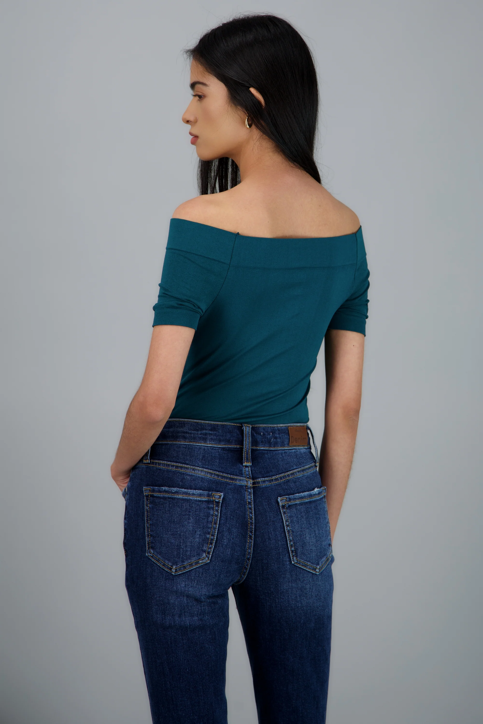 Bodysuit Liso Hombros Descubiertos - Image 3