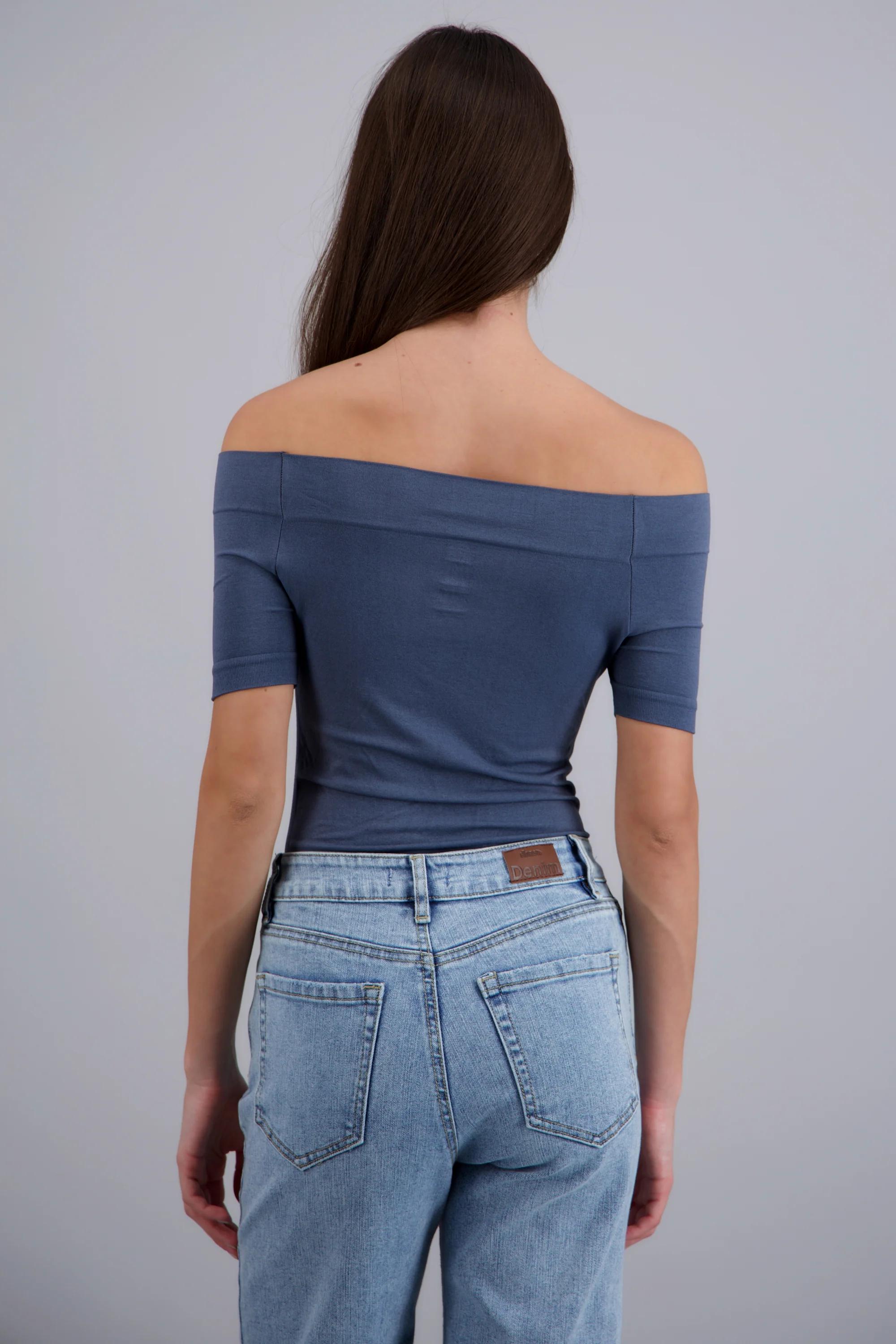 Bodysuit Liso Hombros Descubiertos - Image 3