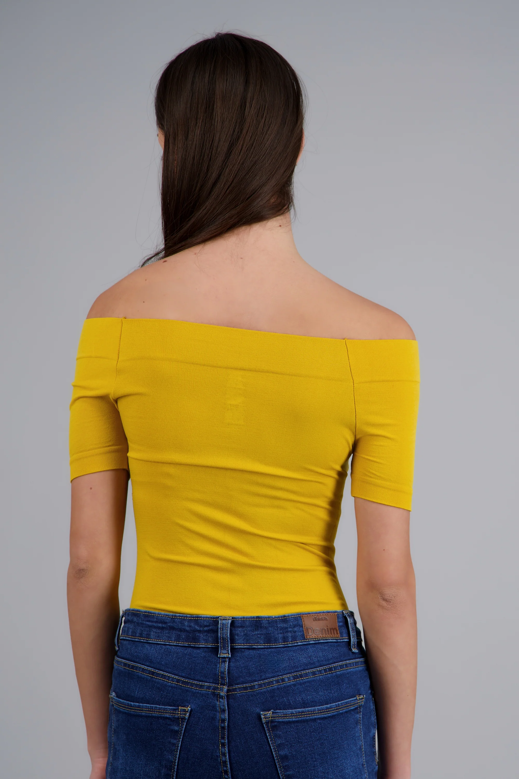 Bodysuit Liso Hombros Descubiertos - Image 3
