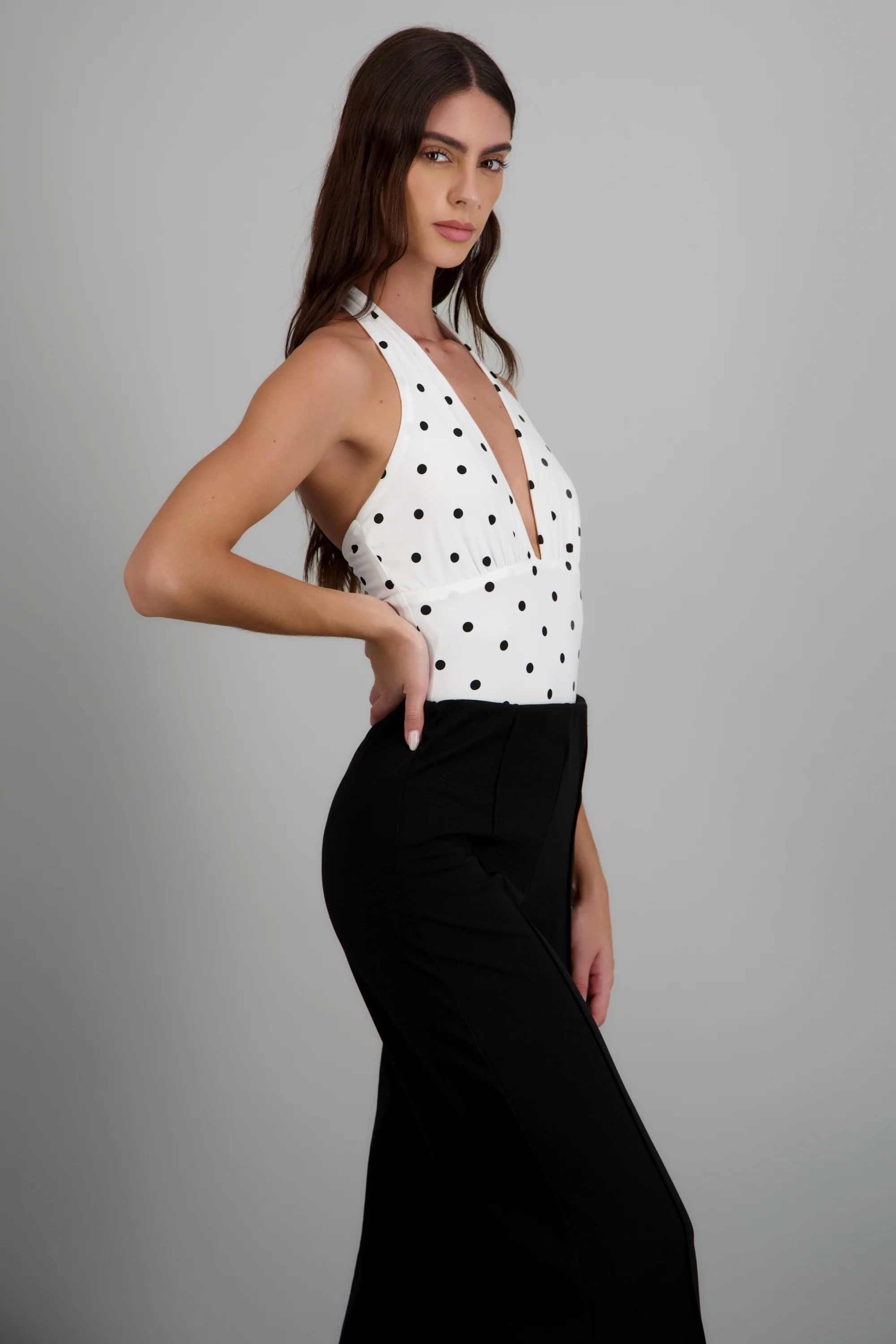 Bodysuit sin mangas polka dots - Image 3