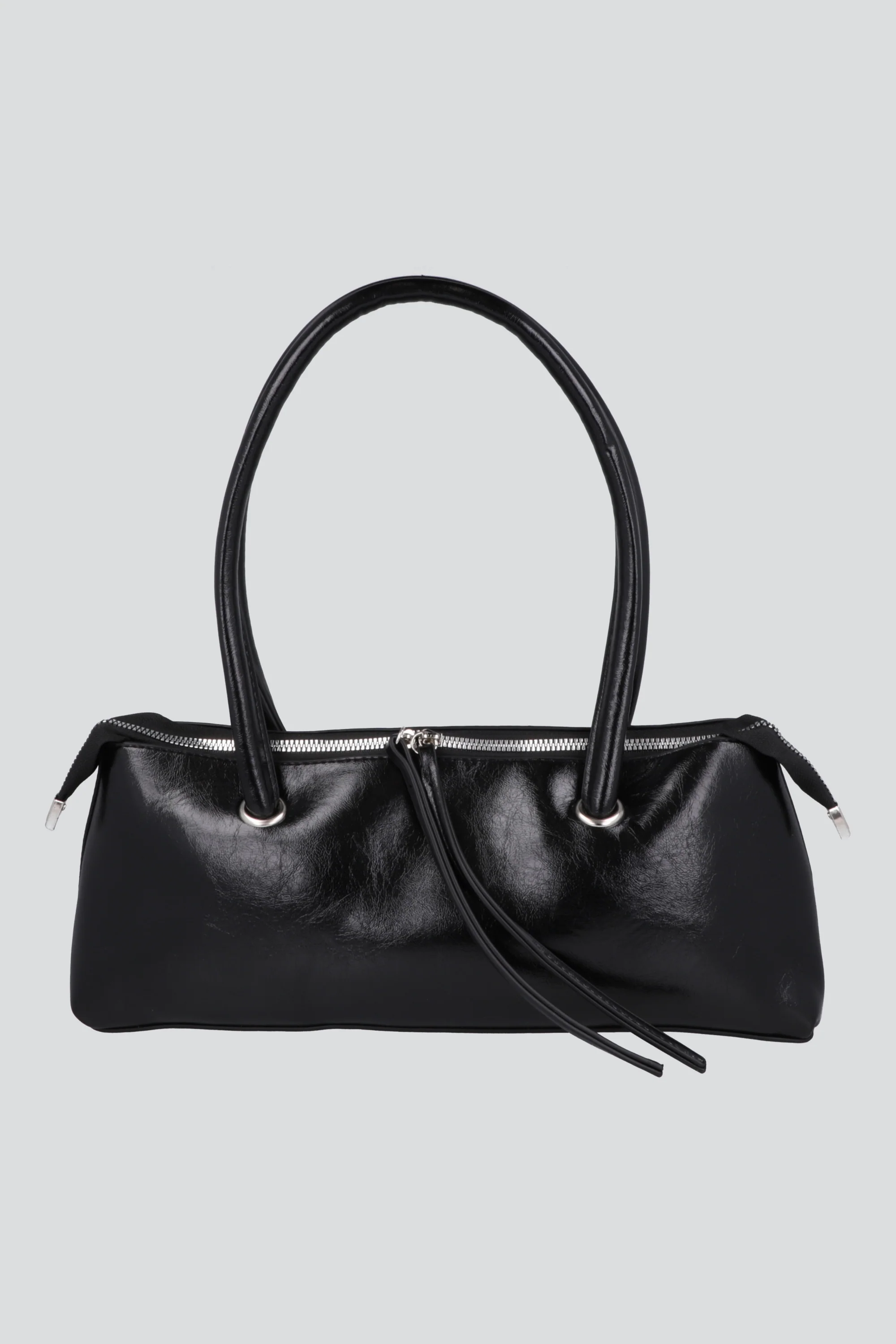 Bolsa baguette larga charol - Image 3