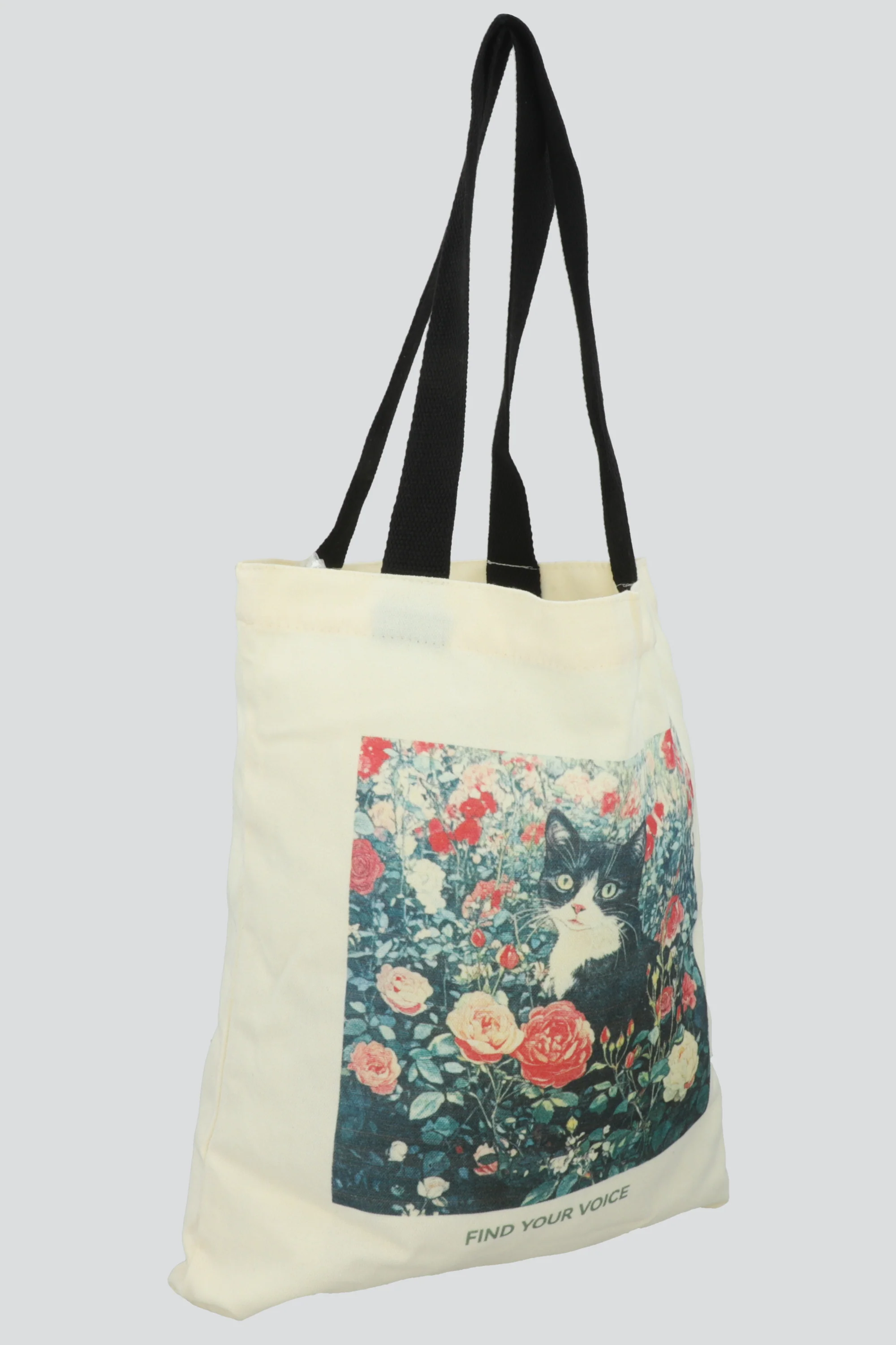Bolsa tote gato elegante - Image 2