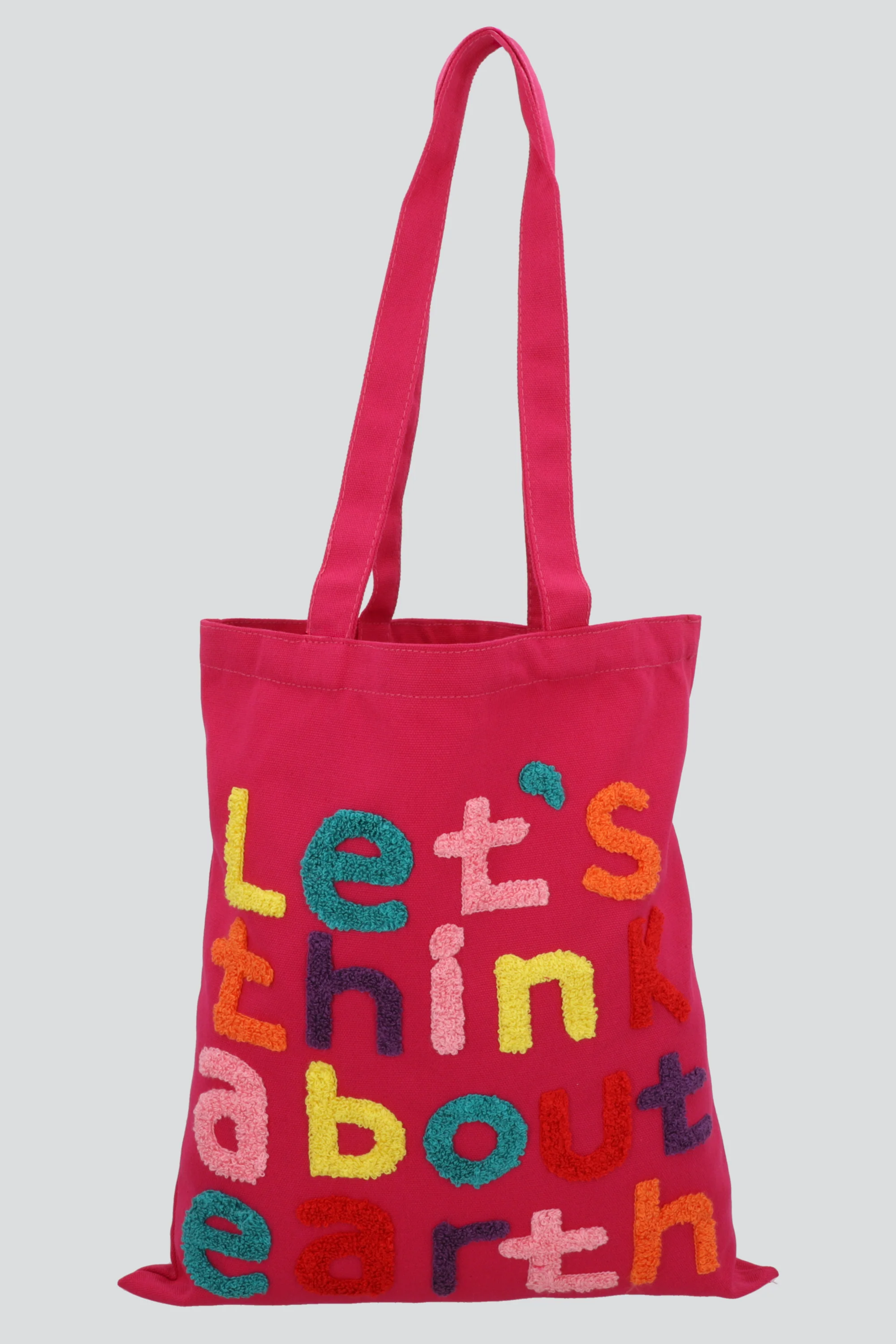 Bolsa tote lets think about