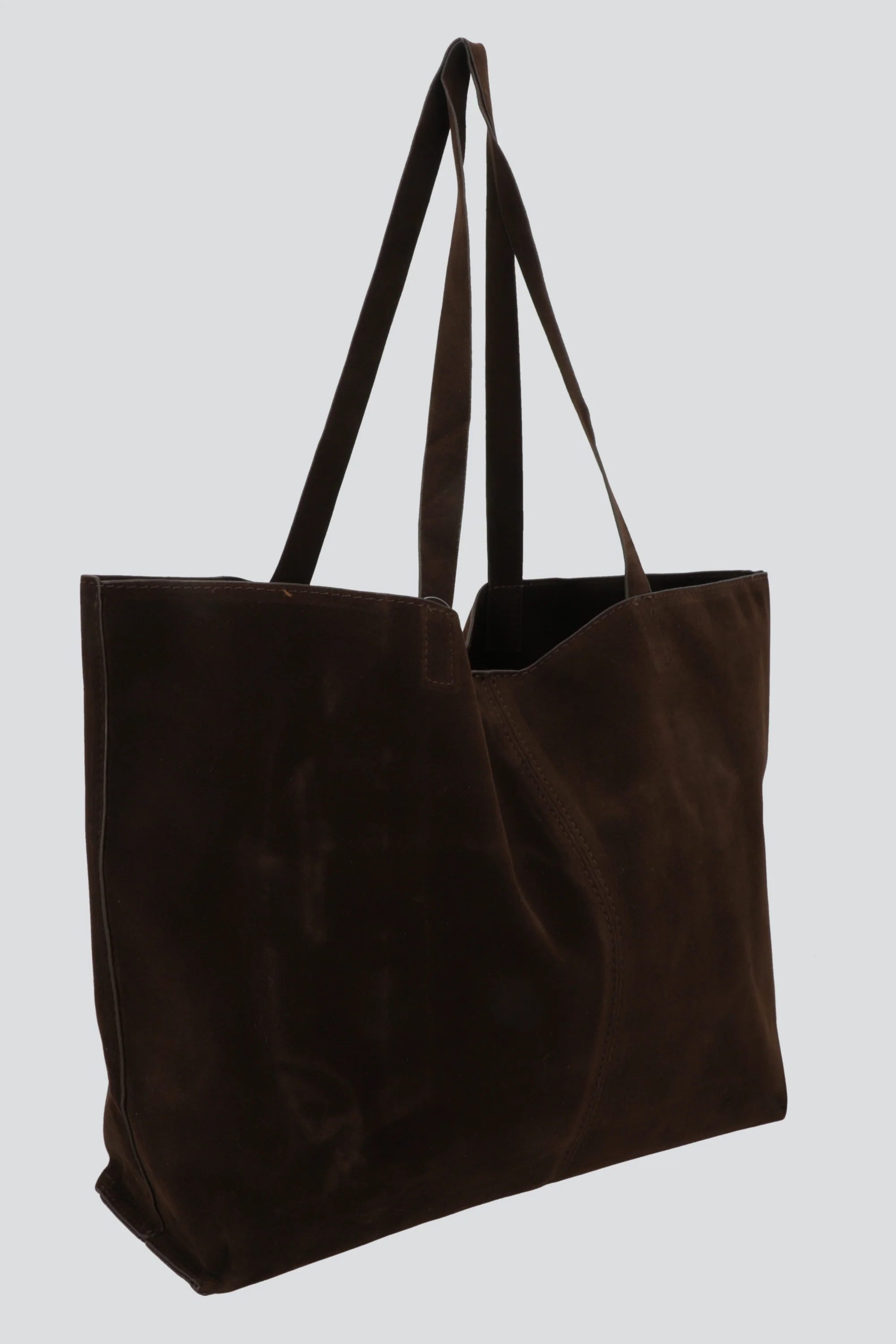 Bolsa tote suede oversize - Image 2