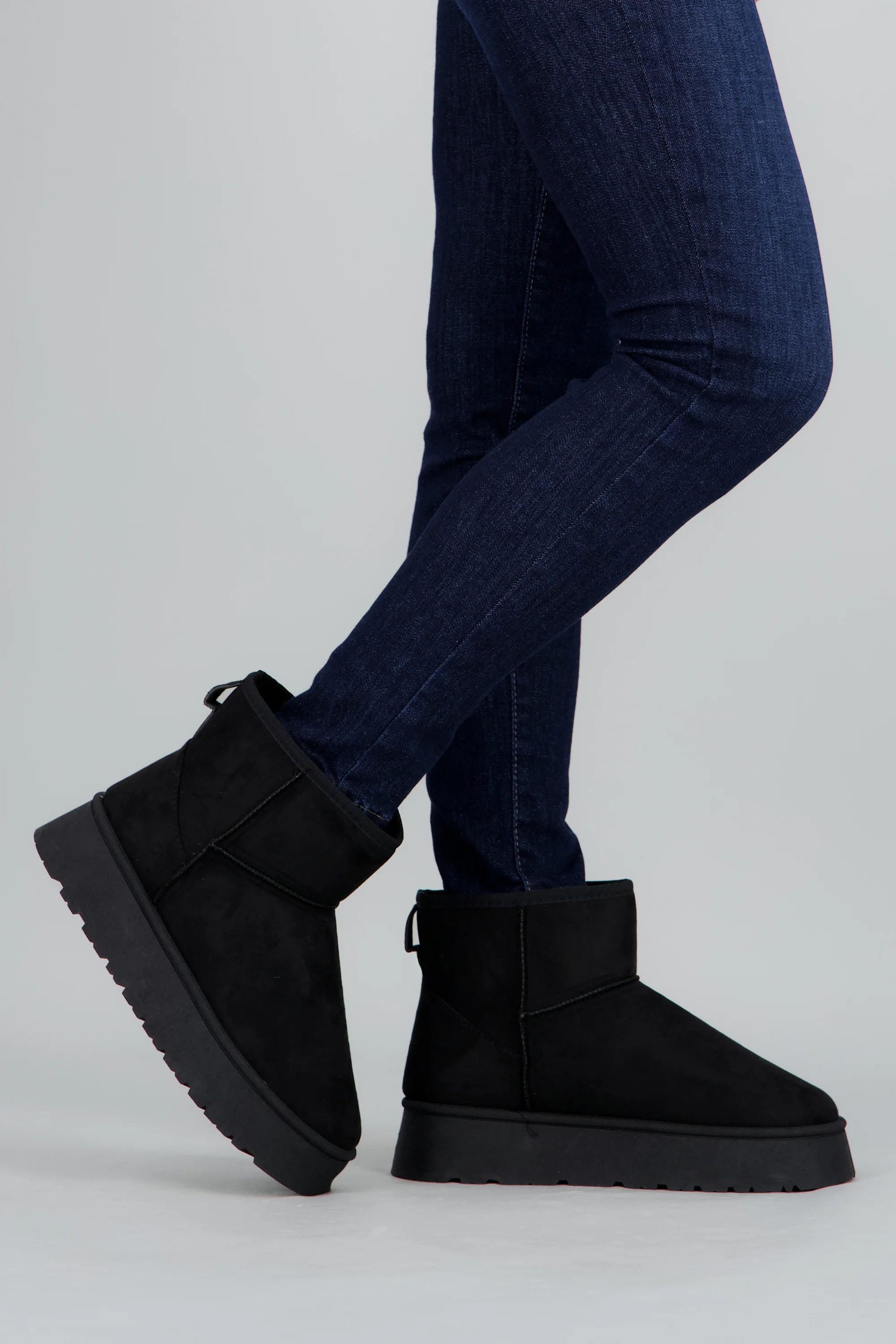 Bota invierno corta plataforma peluche - Image 7